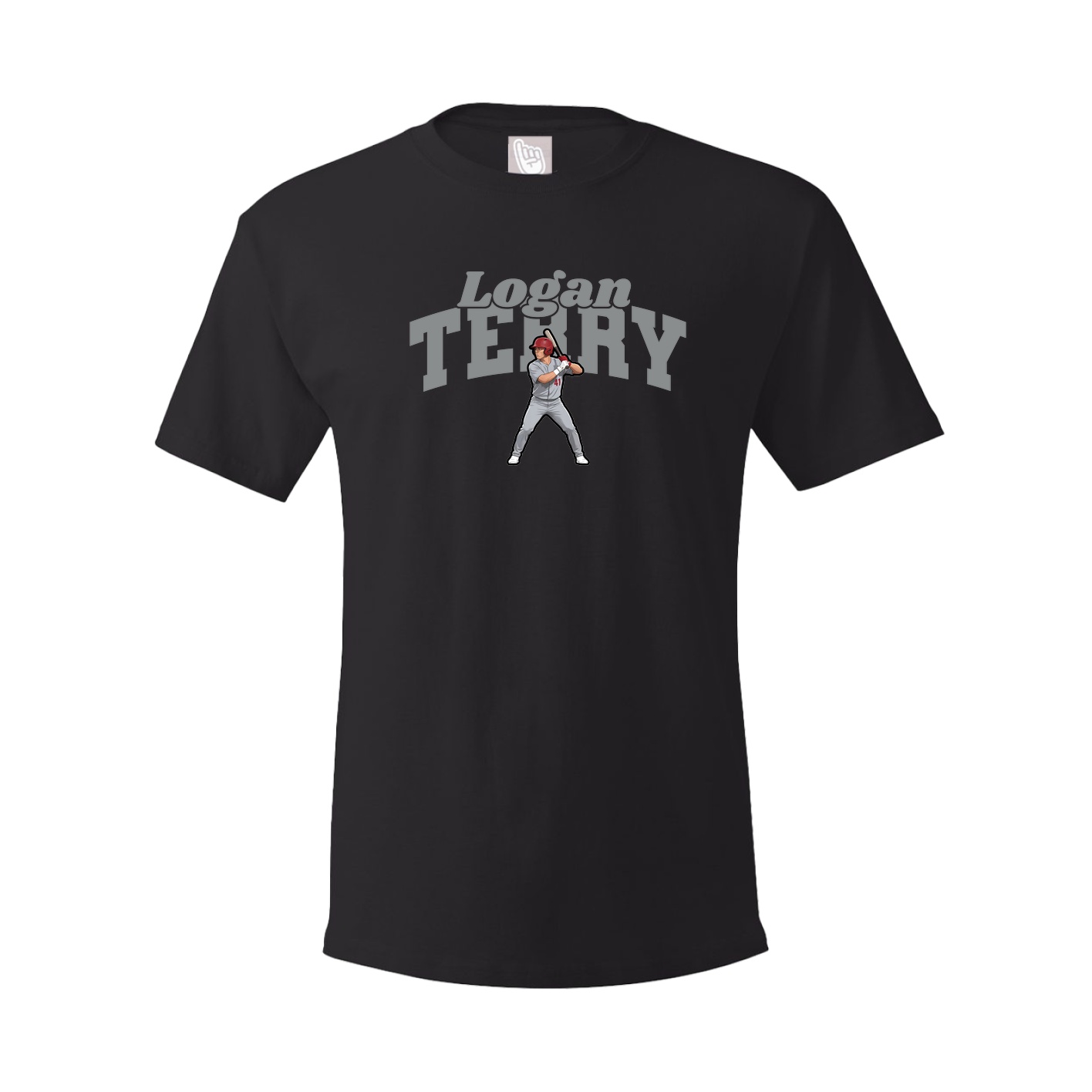 Youth Tee — Signature Arch in Black