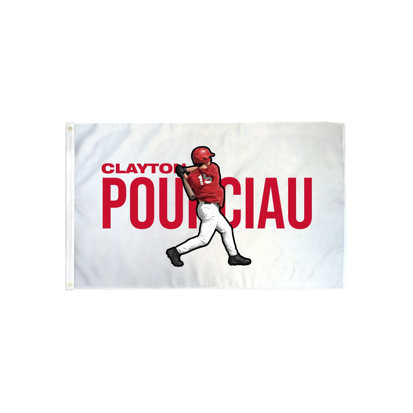 3x5 Flag — Player Name in Classic