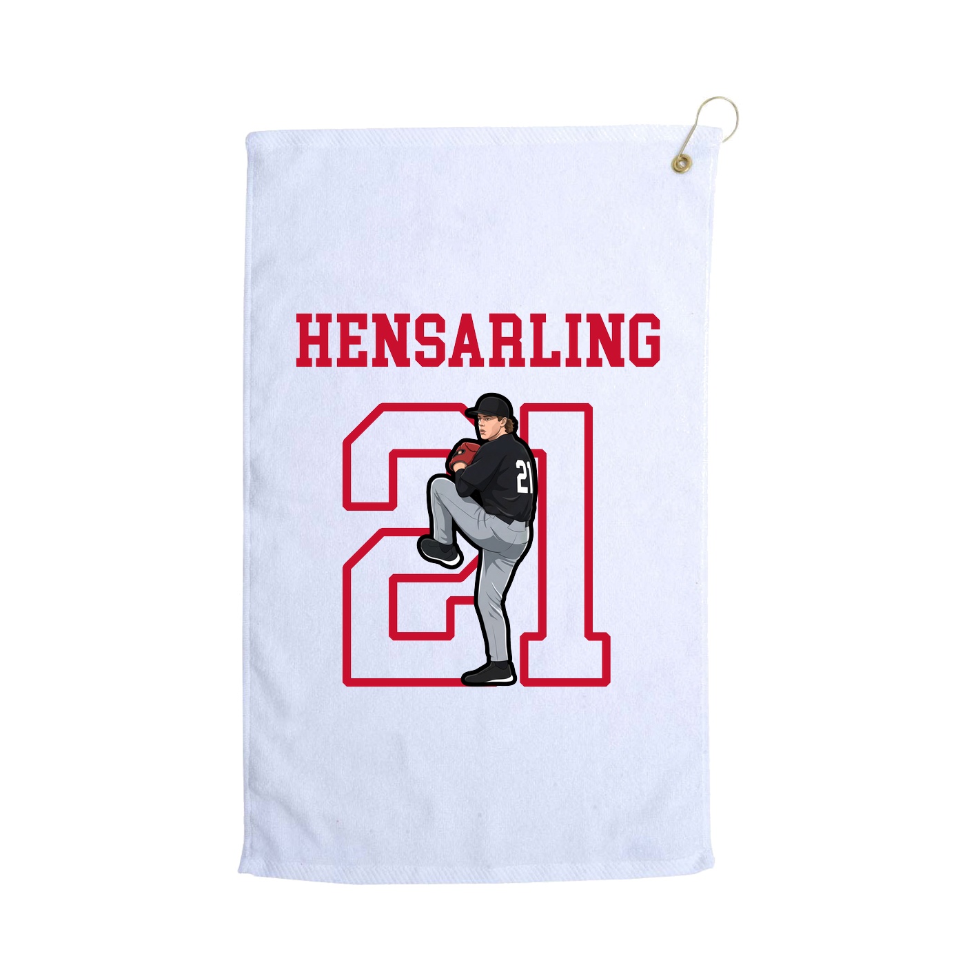 Golf Towel — Shirsey in White