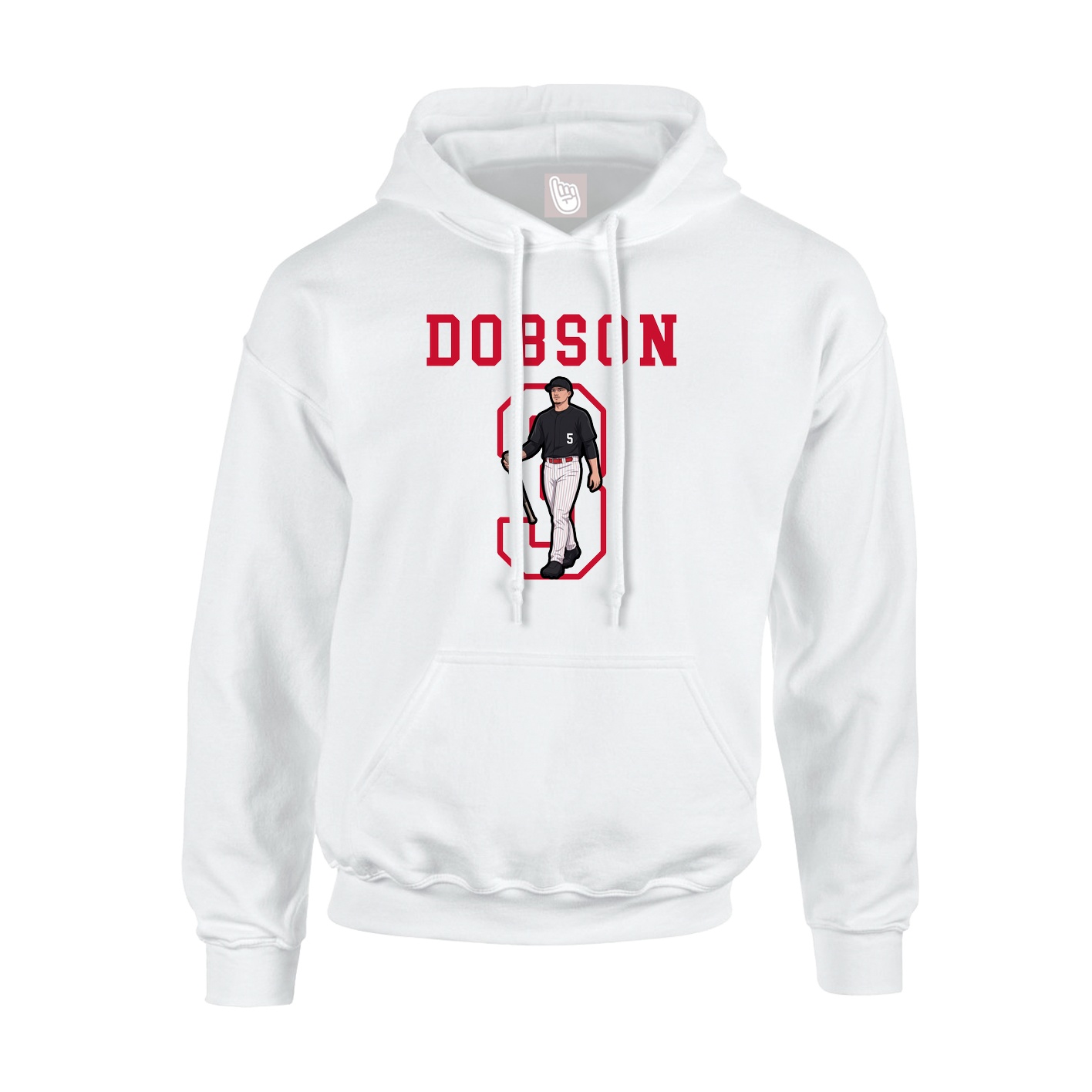 Youth Hoodie — Shirsey in White