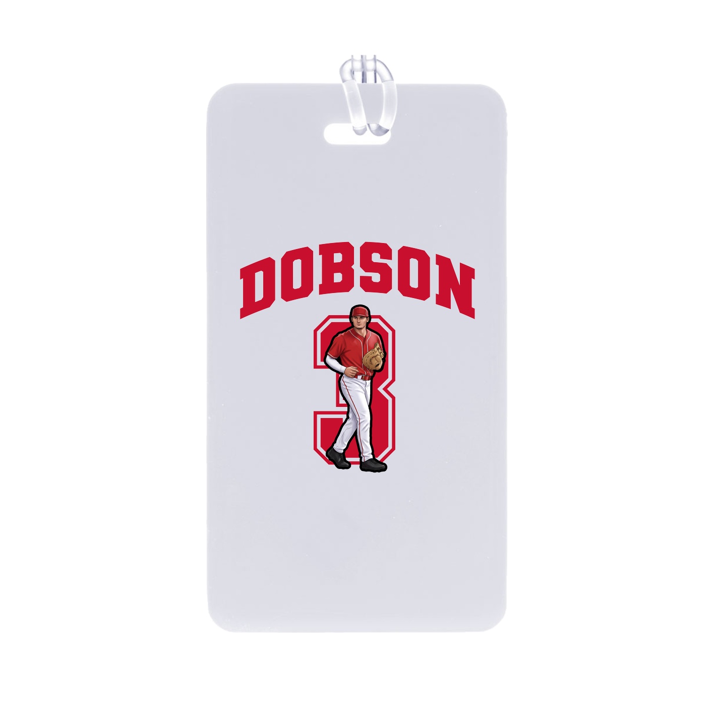Bag Tag — Number in Classic