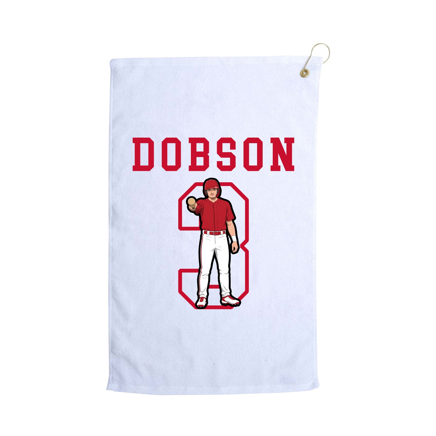 Golf Towel — Shirsey in White
