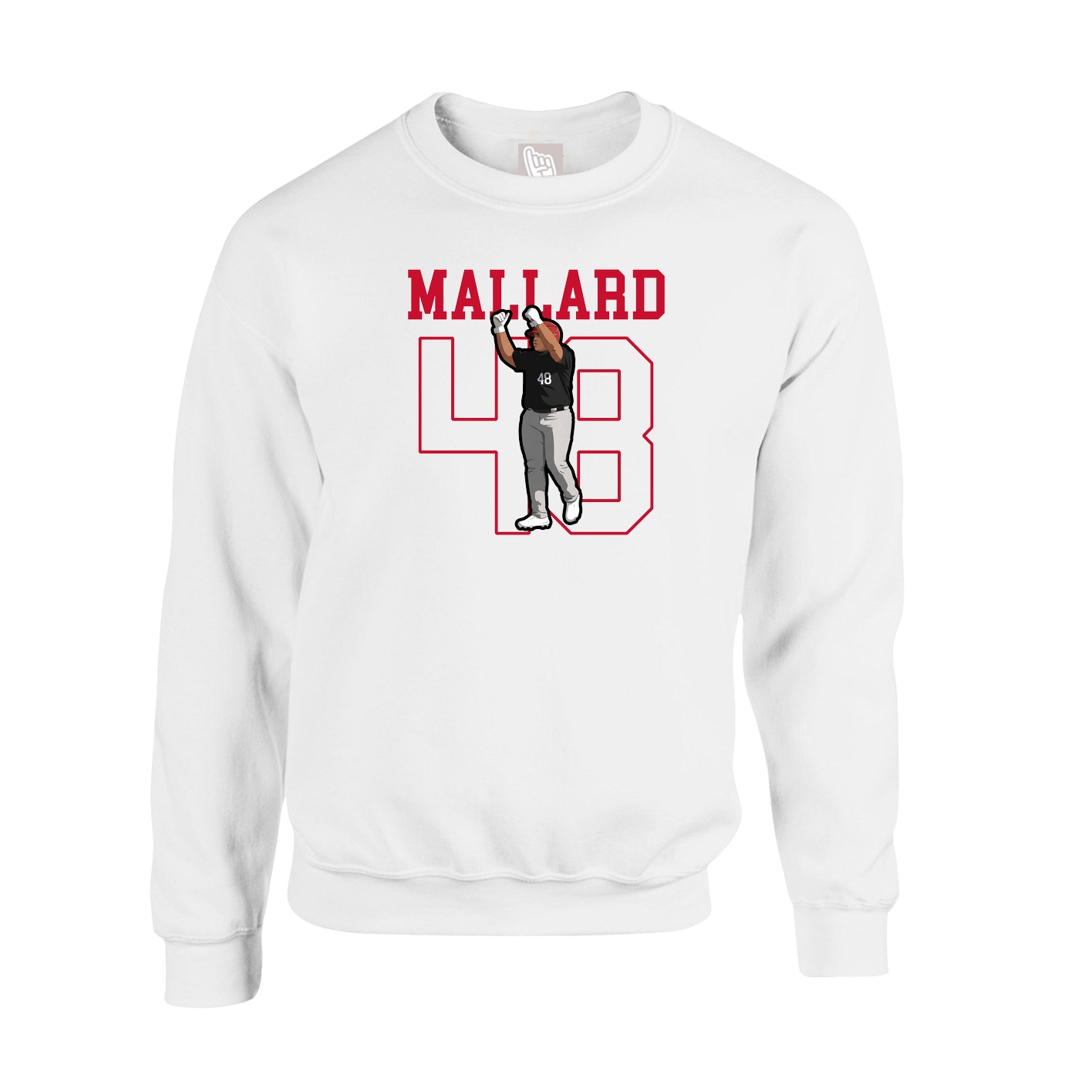 Fleece Crew — Shirsey in White