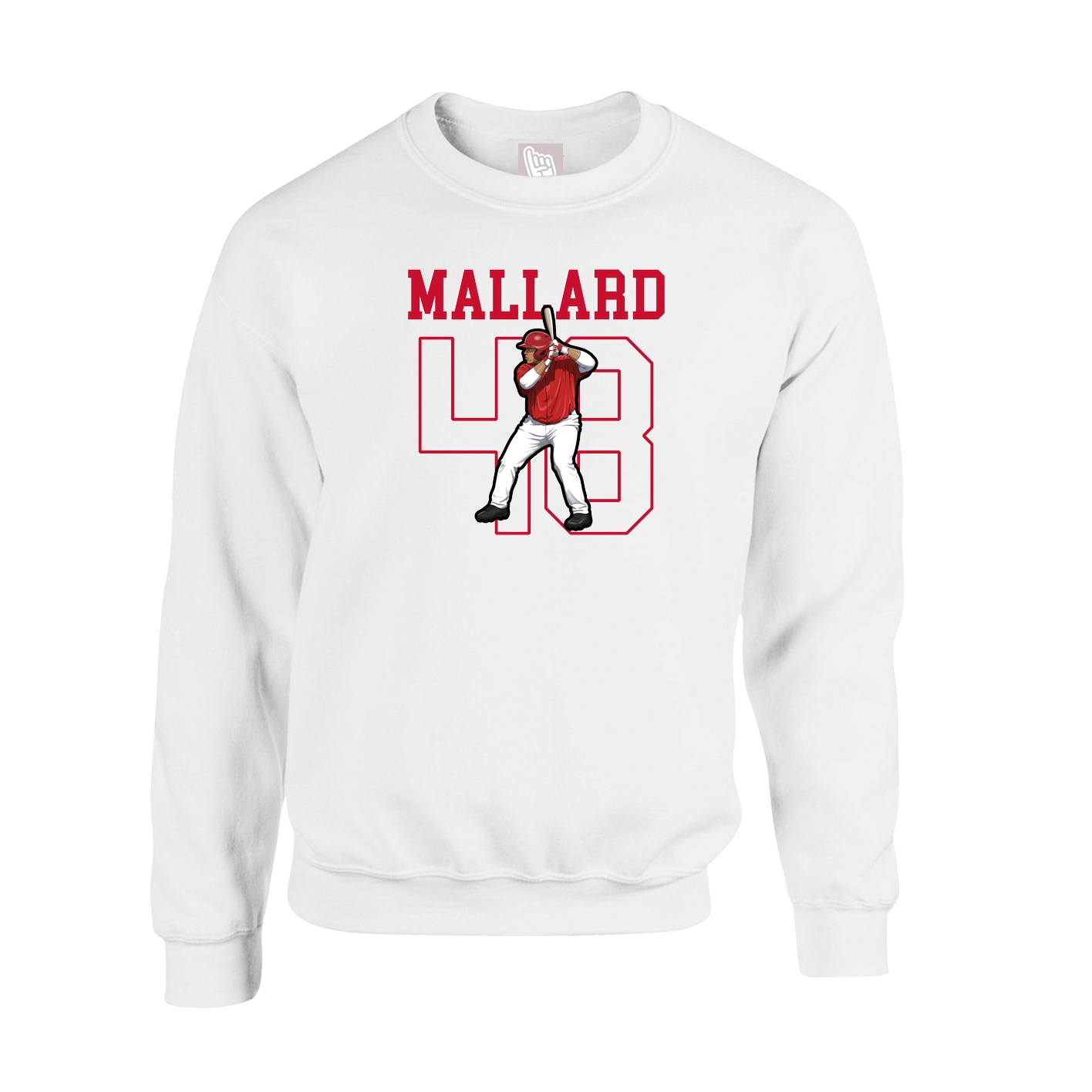Fleece Crew — Shirsey in White