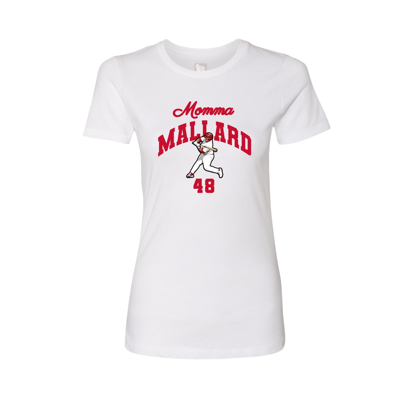 Womens Tee — Mothers Day Arch in White