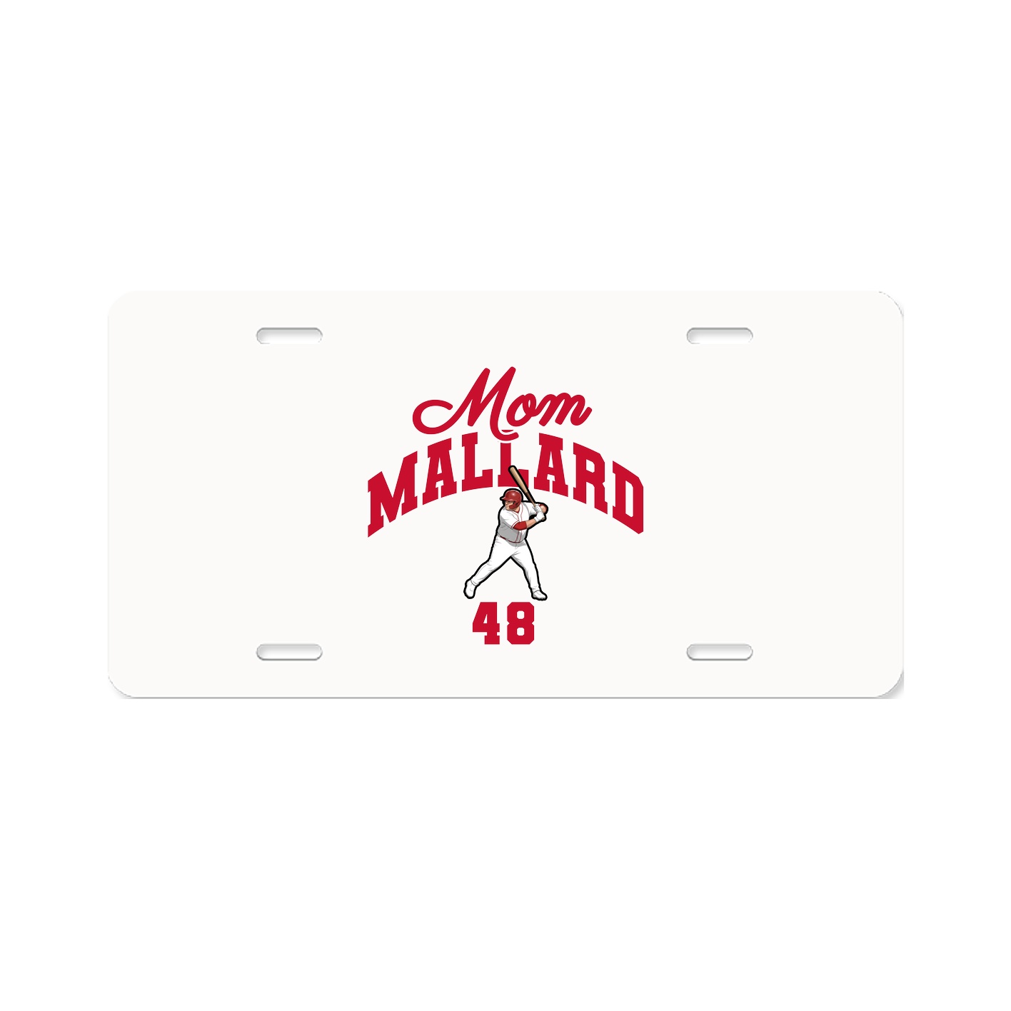License Plate — Mothers Day Arch in Classic