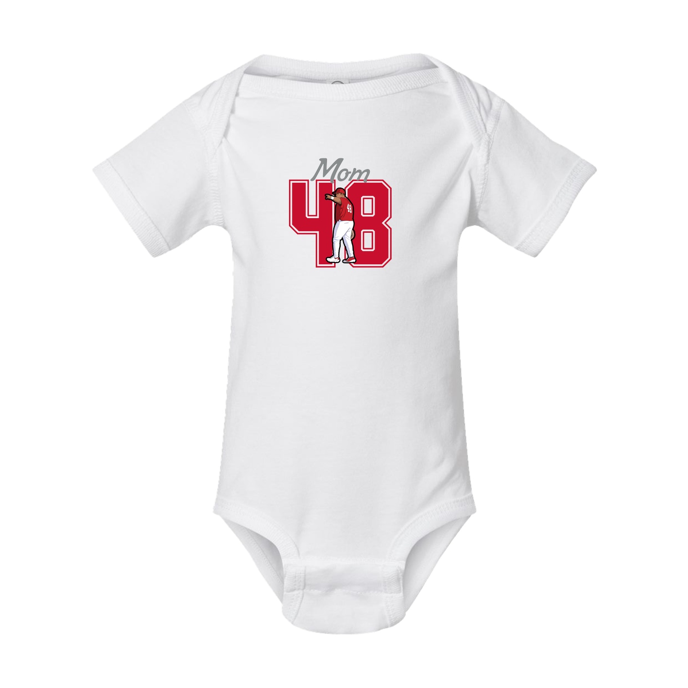 Baby Onesie — Mothers Day Shirsey in White