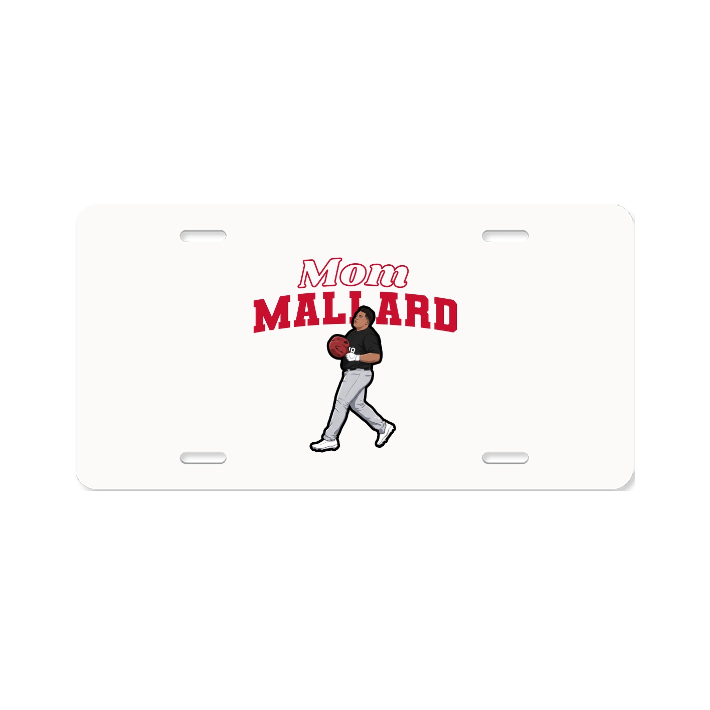 License Plate — Mothers Day Block in Classic
