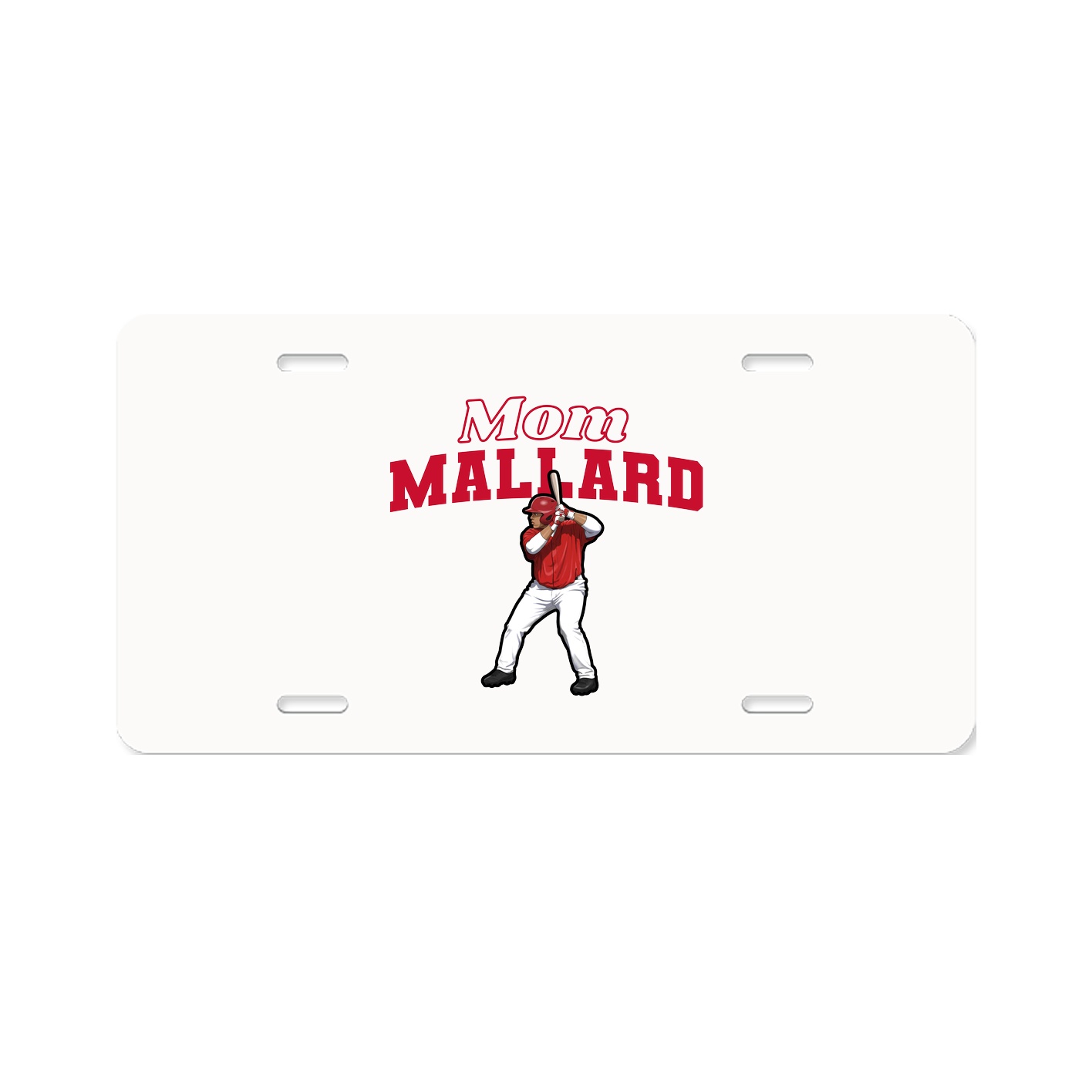 License Plate — Mothers Day Block in Classic