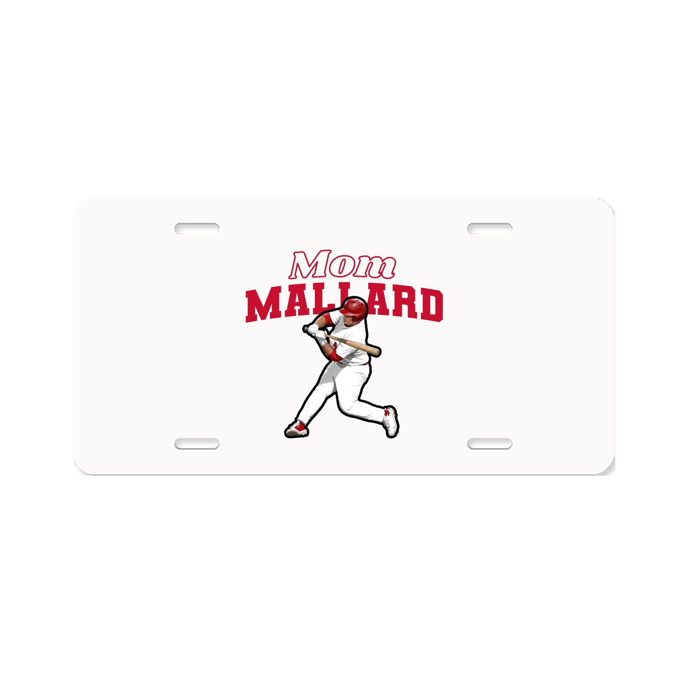 License Plate — Mothers Day Block in Classic