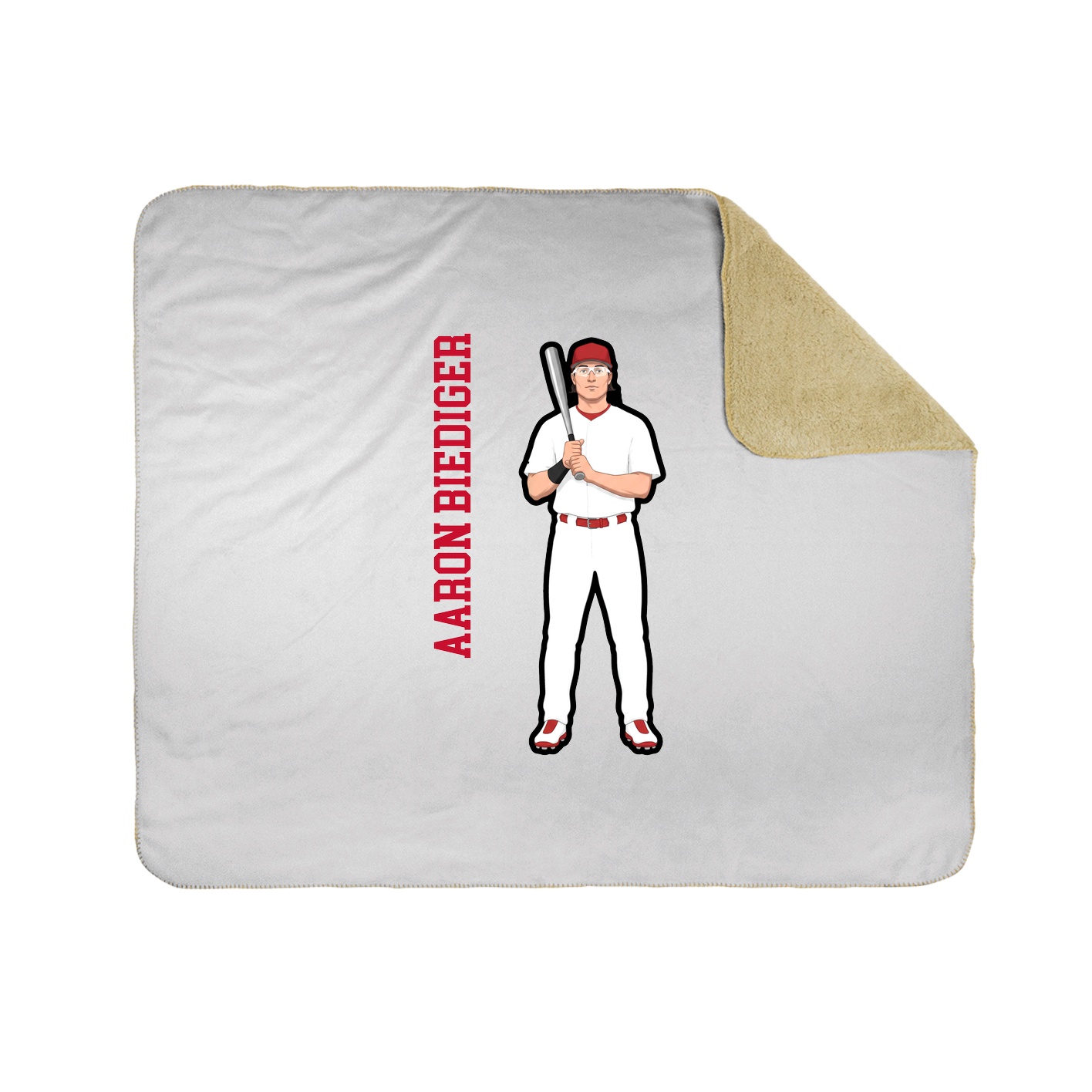 50x60 Sherpa Lined Throw Blanket