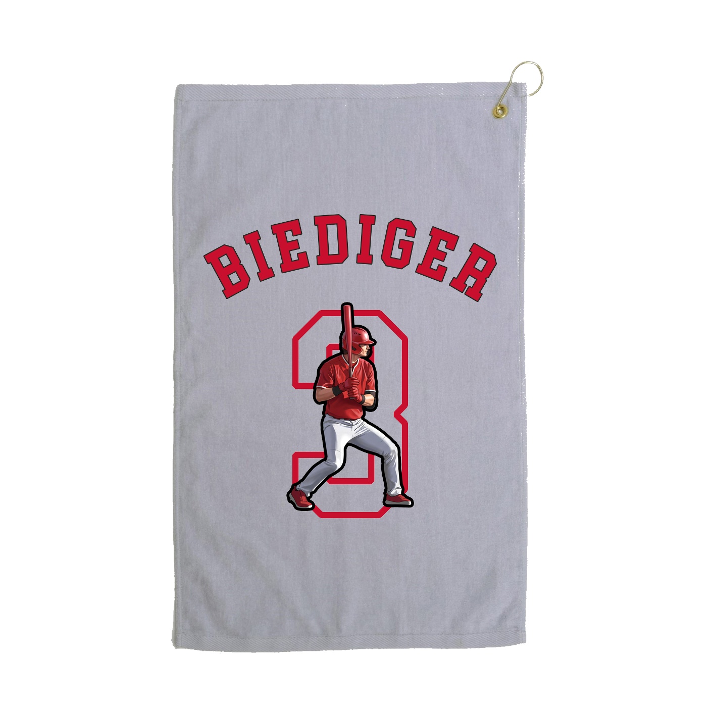 Golf Towel — Shirsey Arch in Grey