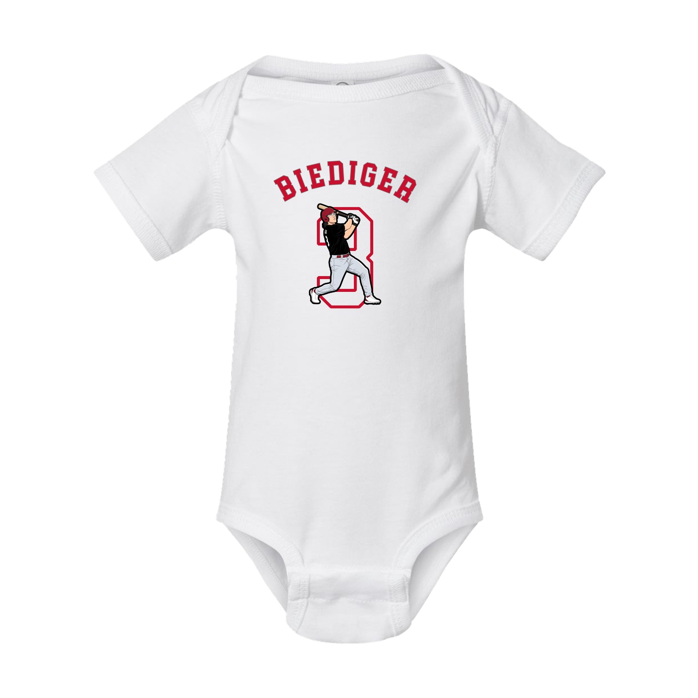 Baby Onesie — Shirsey Arch in White