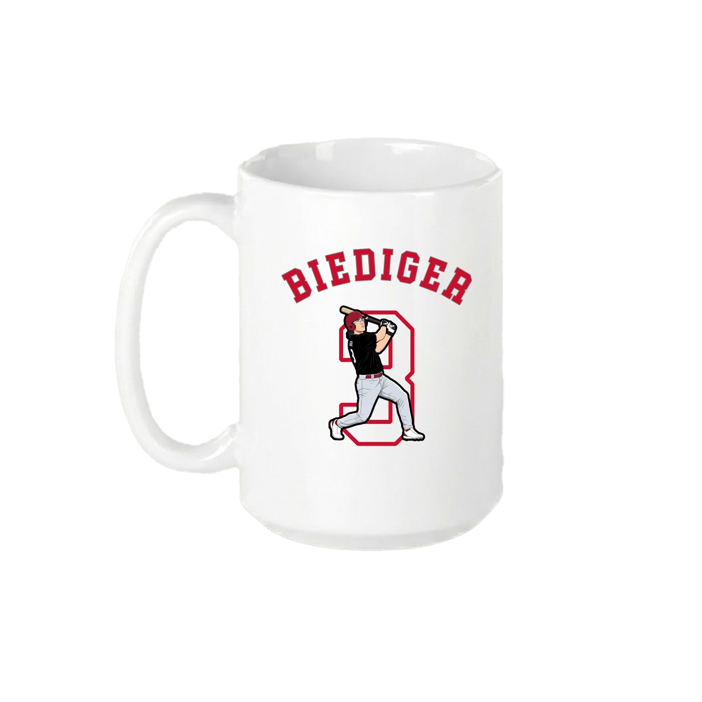15oz Coffee Mug — Shirsey Arch in White