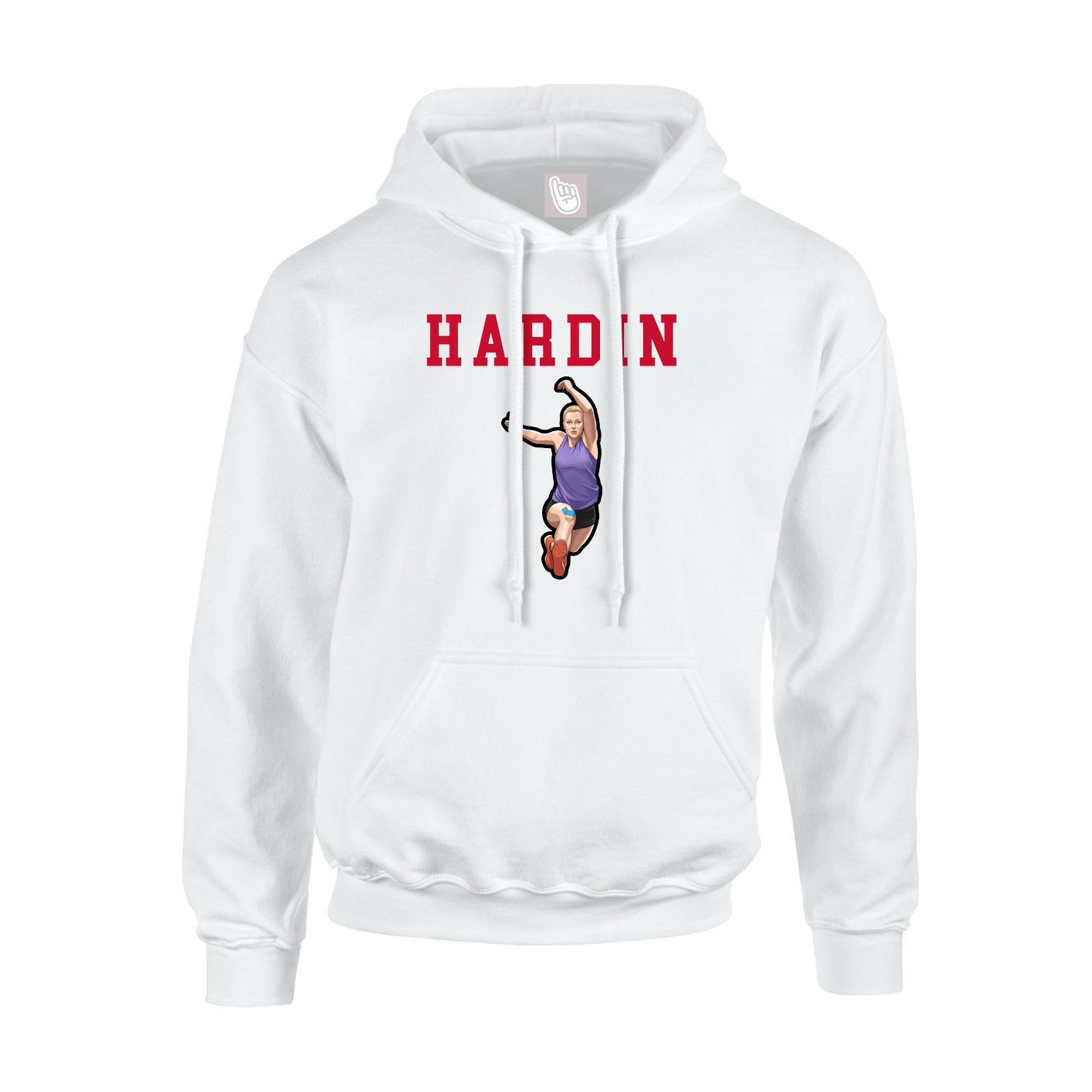 Hoodie — Shirsey in White