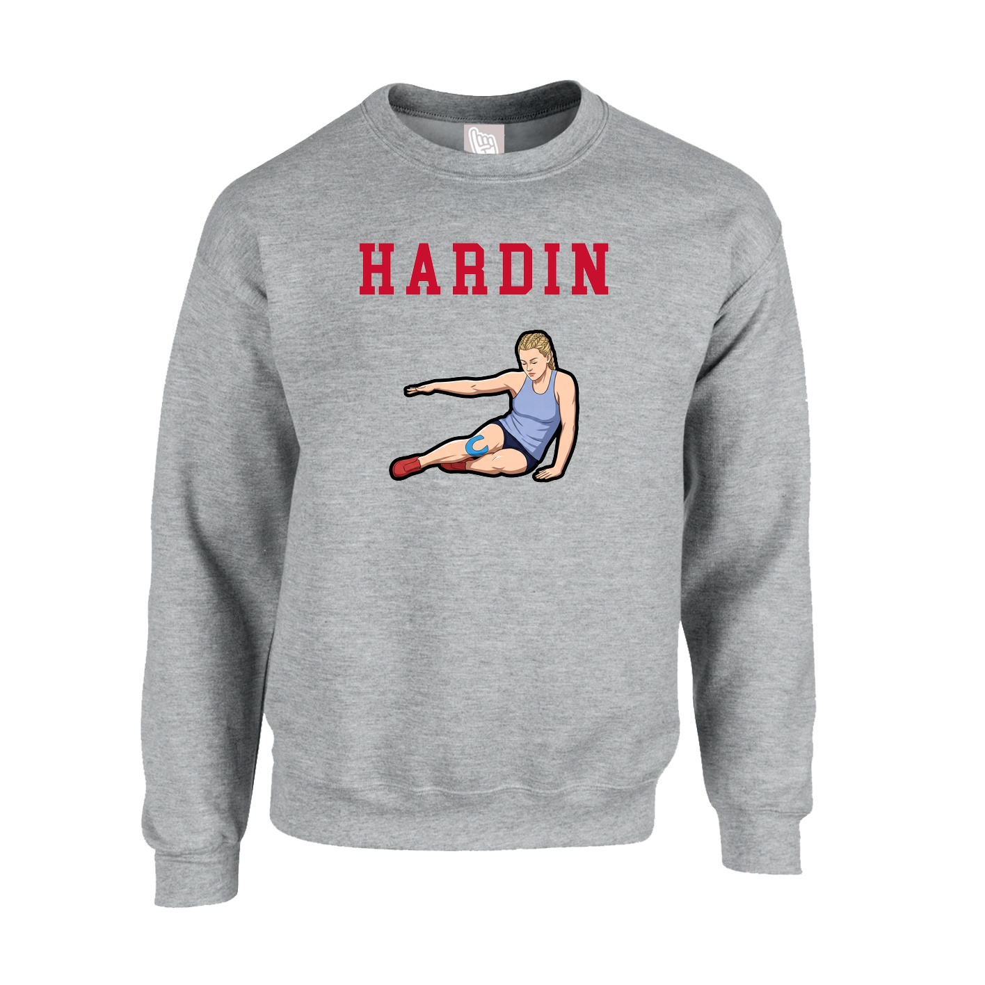 Fleece Crew — Shirsey in Grey