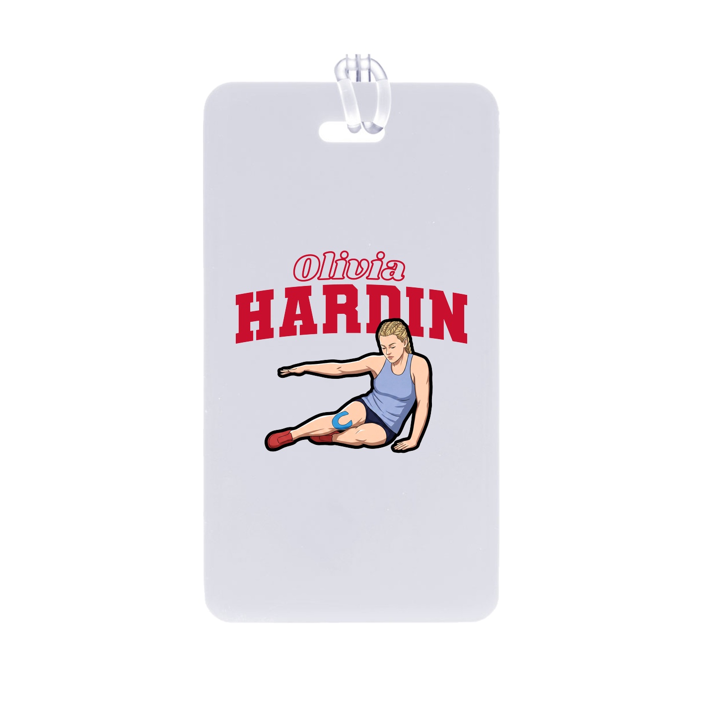 Bag Tag — Name Arch in Classic