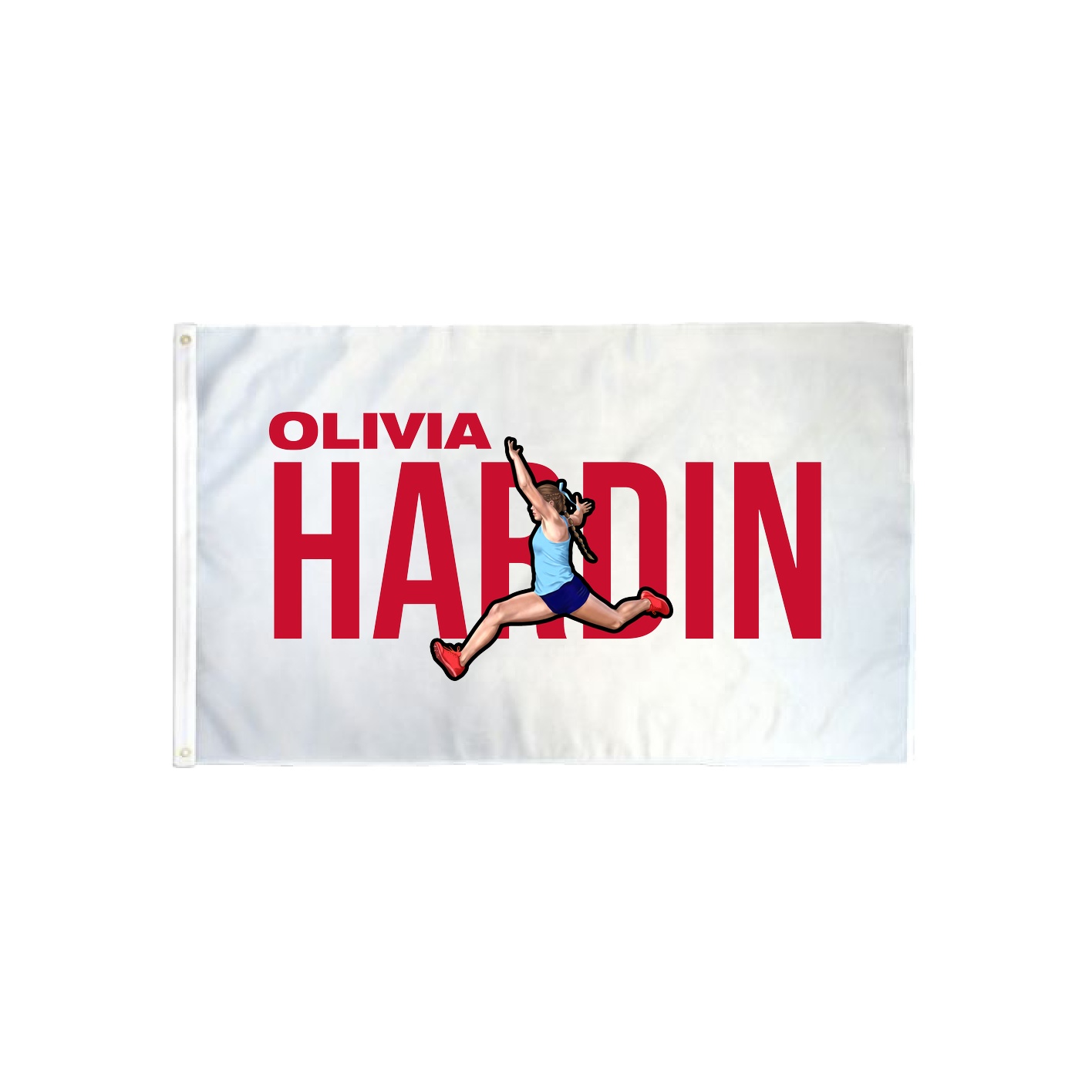 3x5 Flag — Player Name in Classic