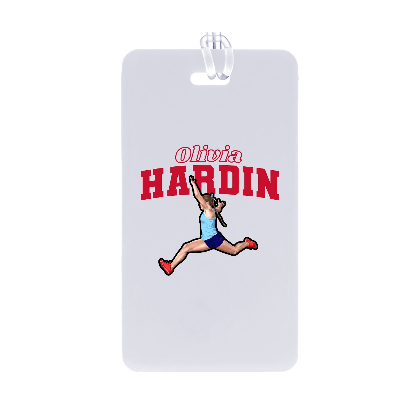 Bag Tag — Name Arch in Classic