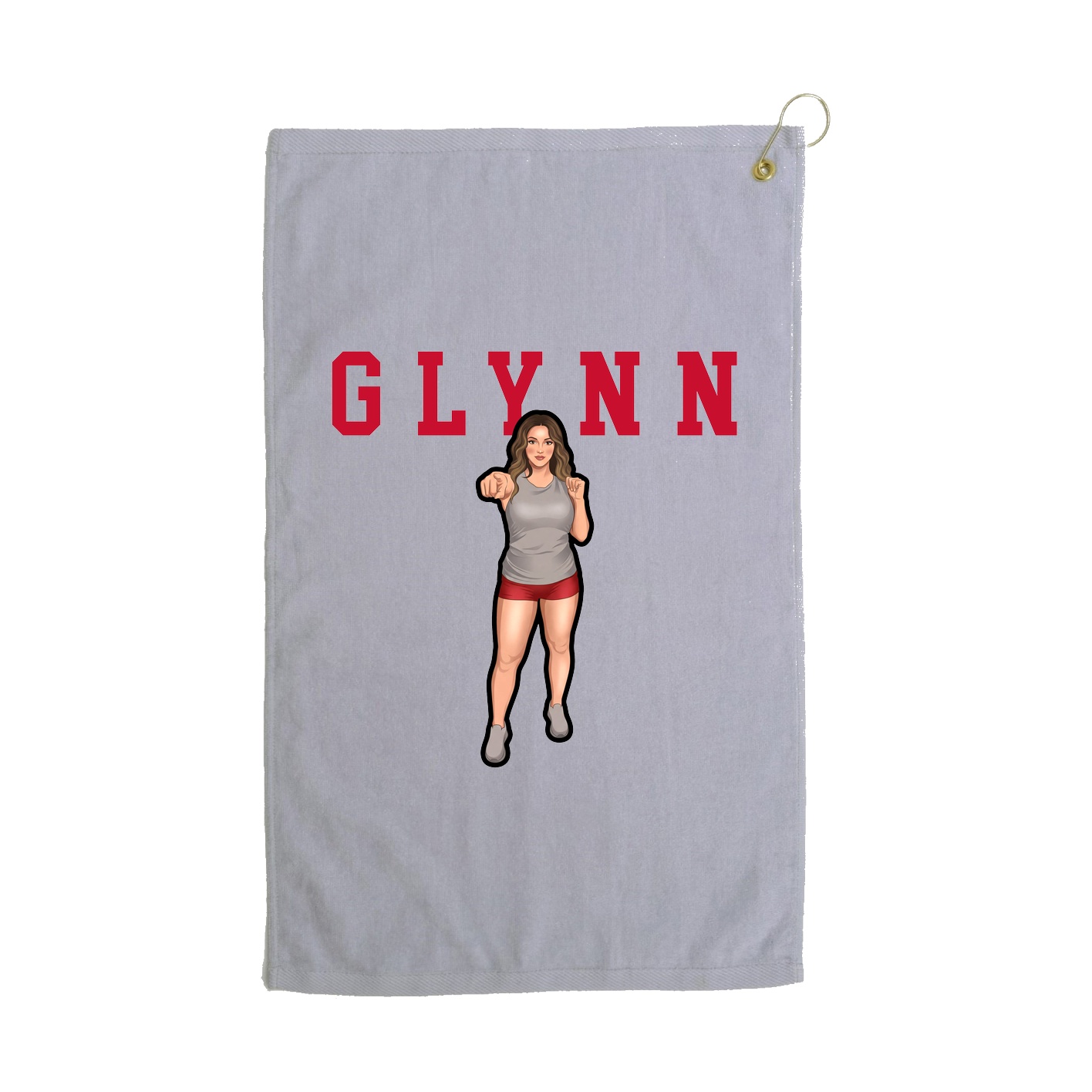 Golf Towel — Shirsey in Grey