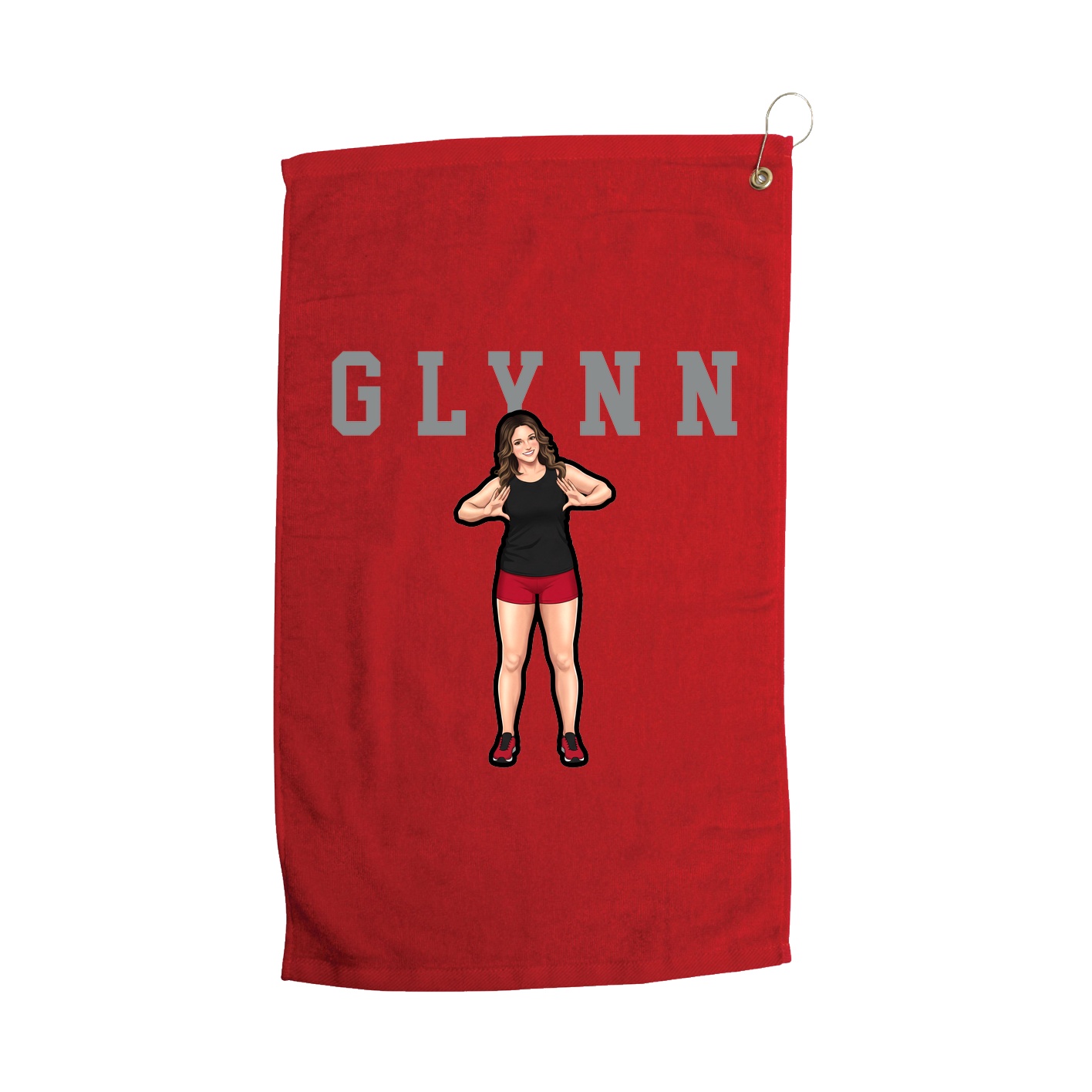 Golf Towel — Shirsey in Red