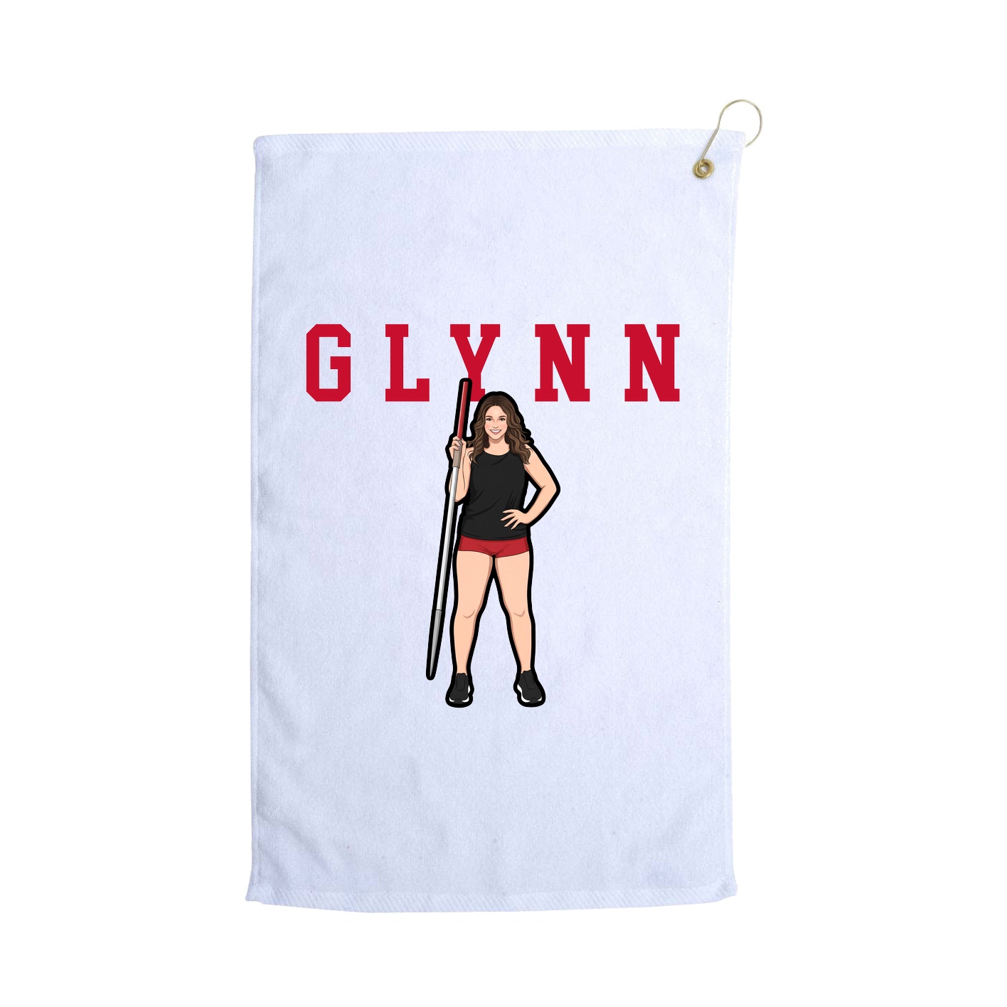 Golf Towel — Shirsey in White