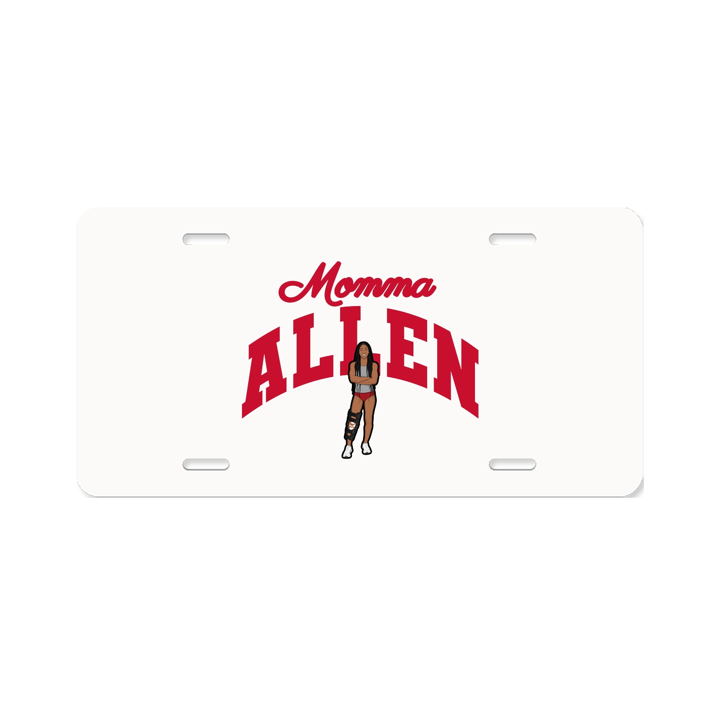License Plate — Mothers Day Arch in Classic