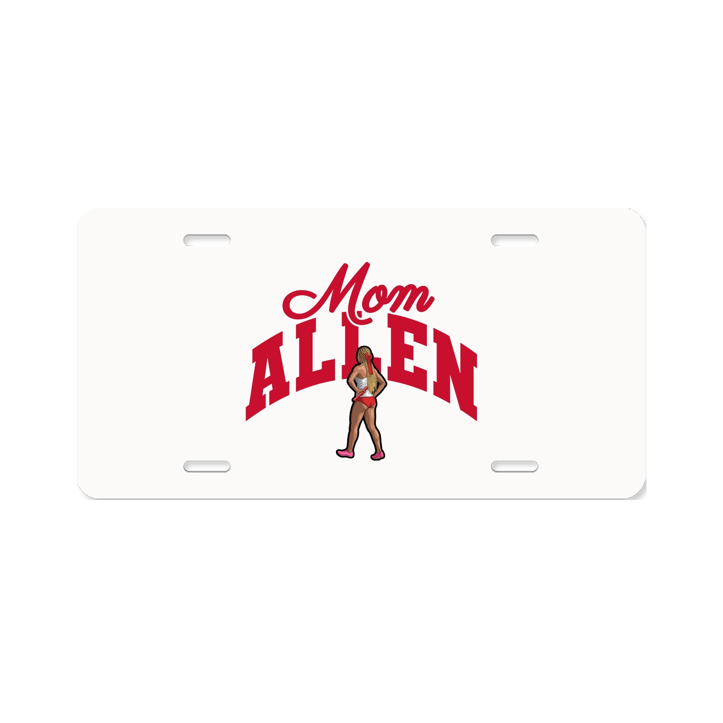 License Plate — Mothers Day Arch in Classic
