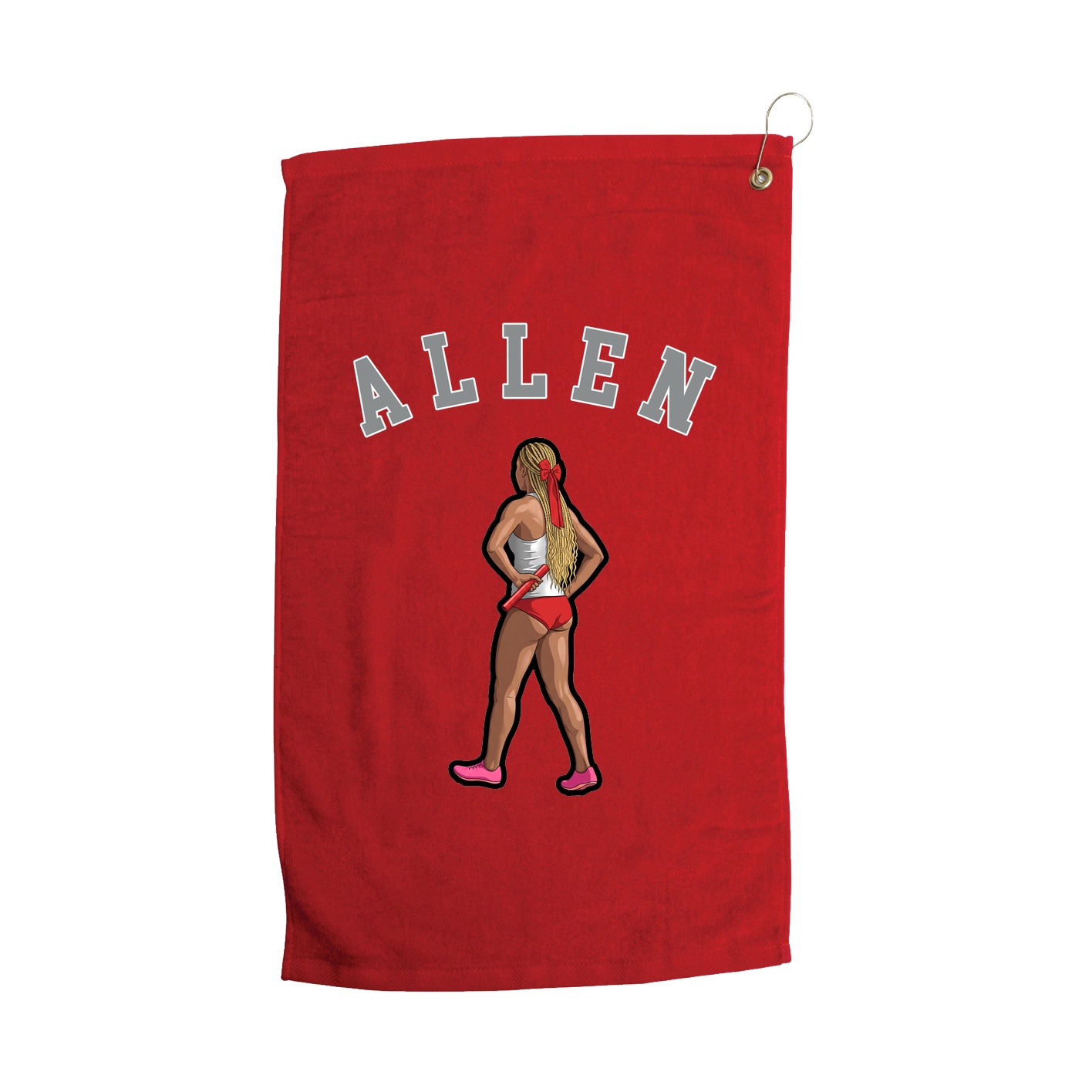 Golf Towel — Shirsey Arch in Red