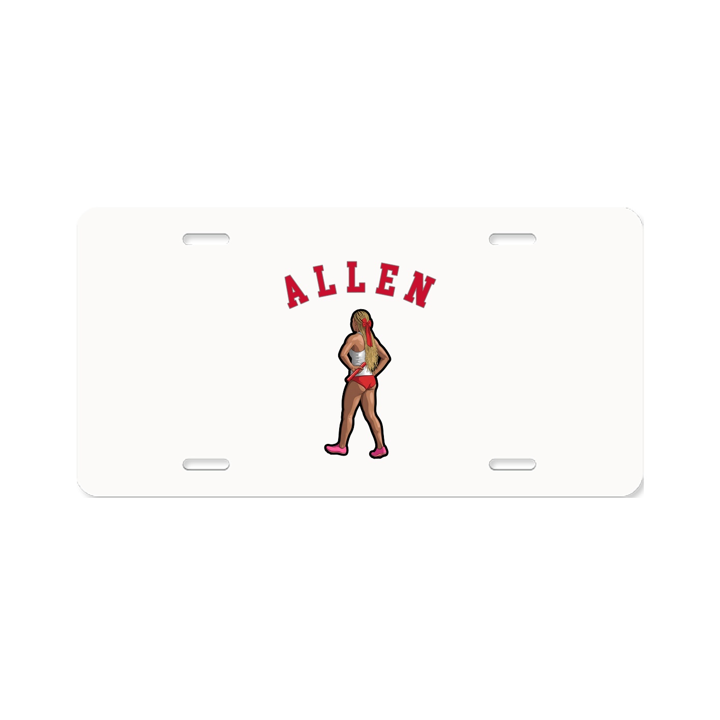 License Plate — Shirsey Arch in Classic