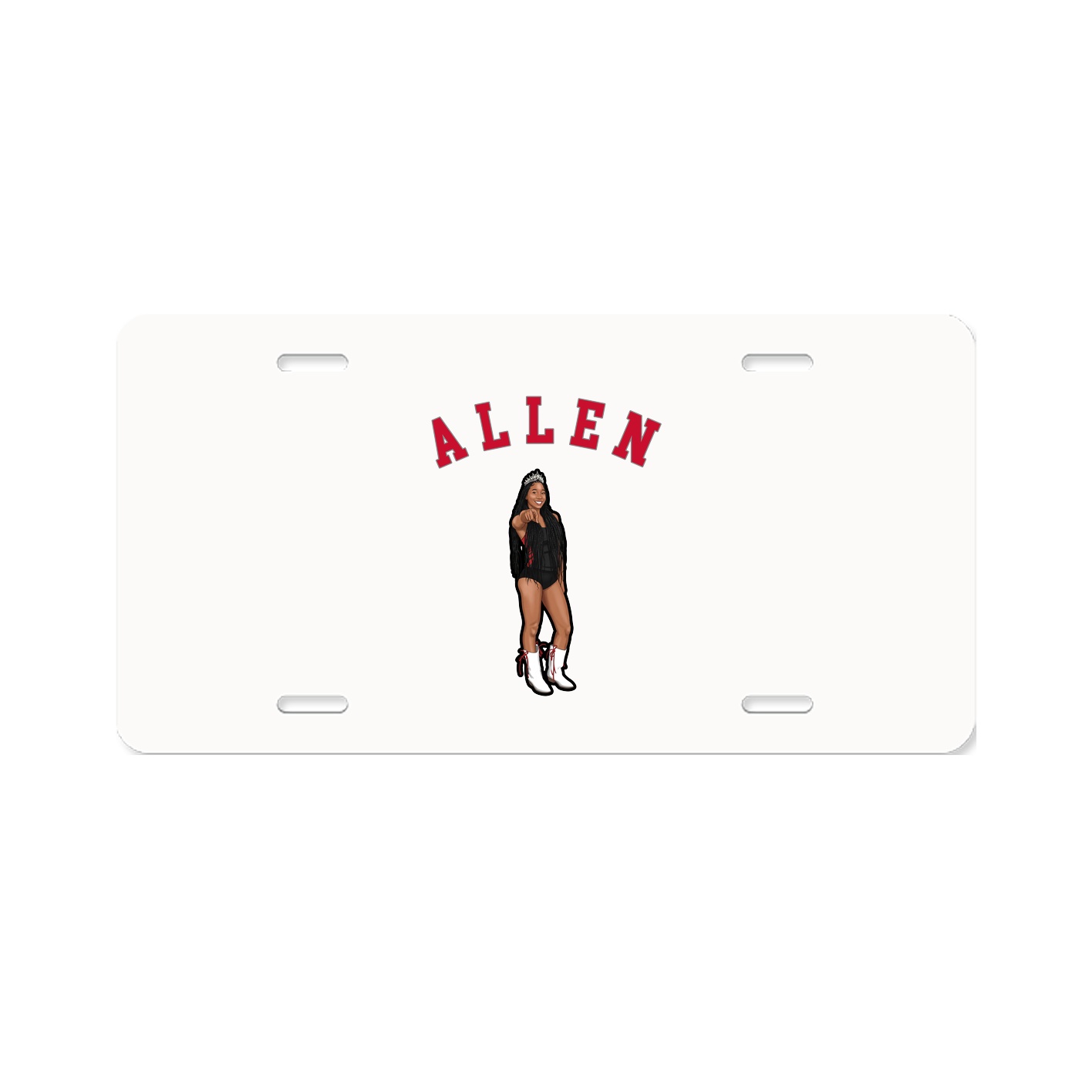 License Plate — Shirsey Arch in Classic