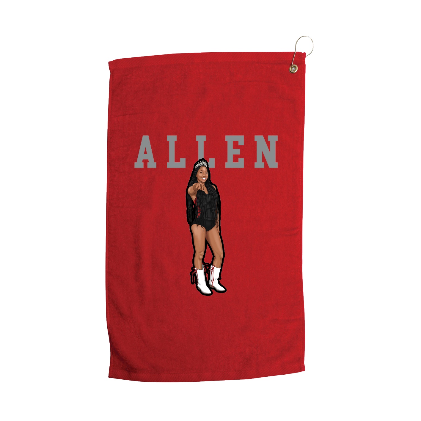 Golf Towel — Shirsey in Red
