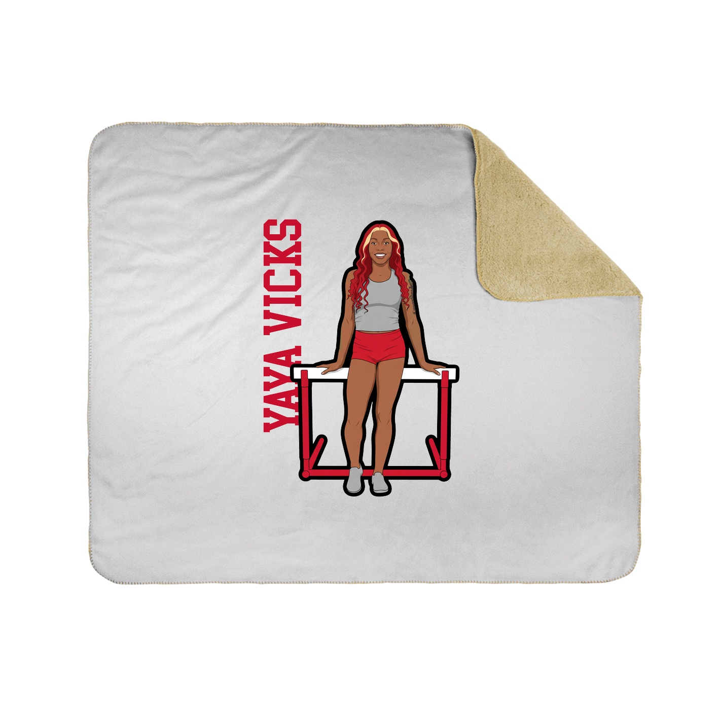 50x60 Sherpa Lined Throw Blanket