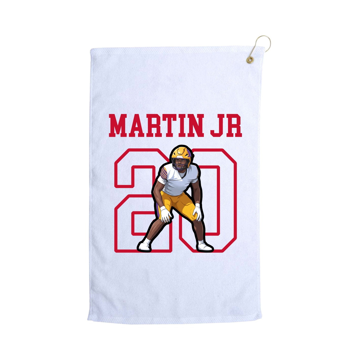 Golf Towel — Shirsey in White