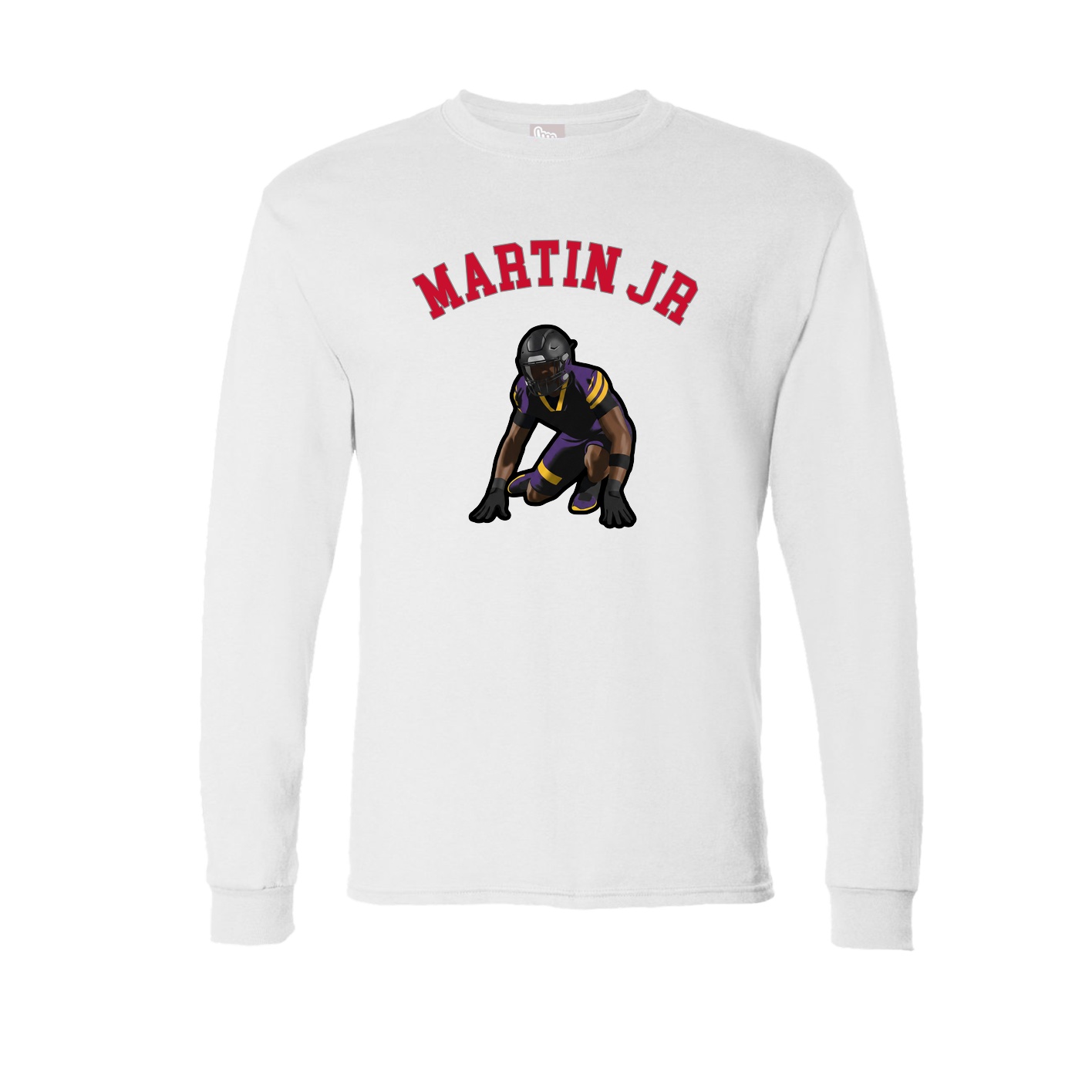 Long Sleeve Tee — Shirsey Arch in White