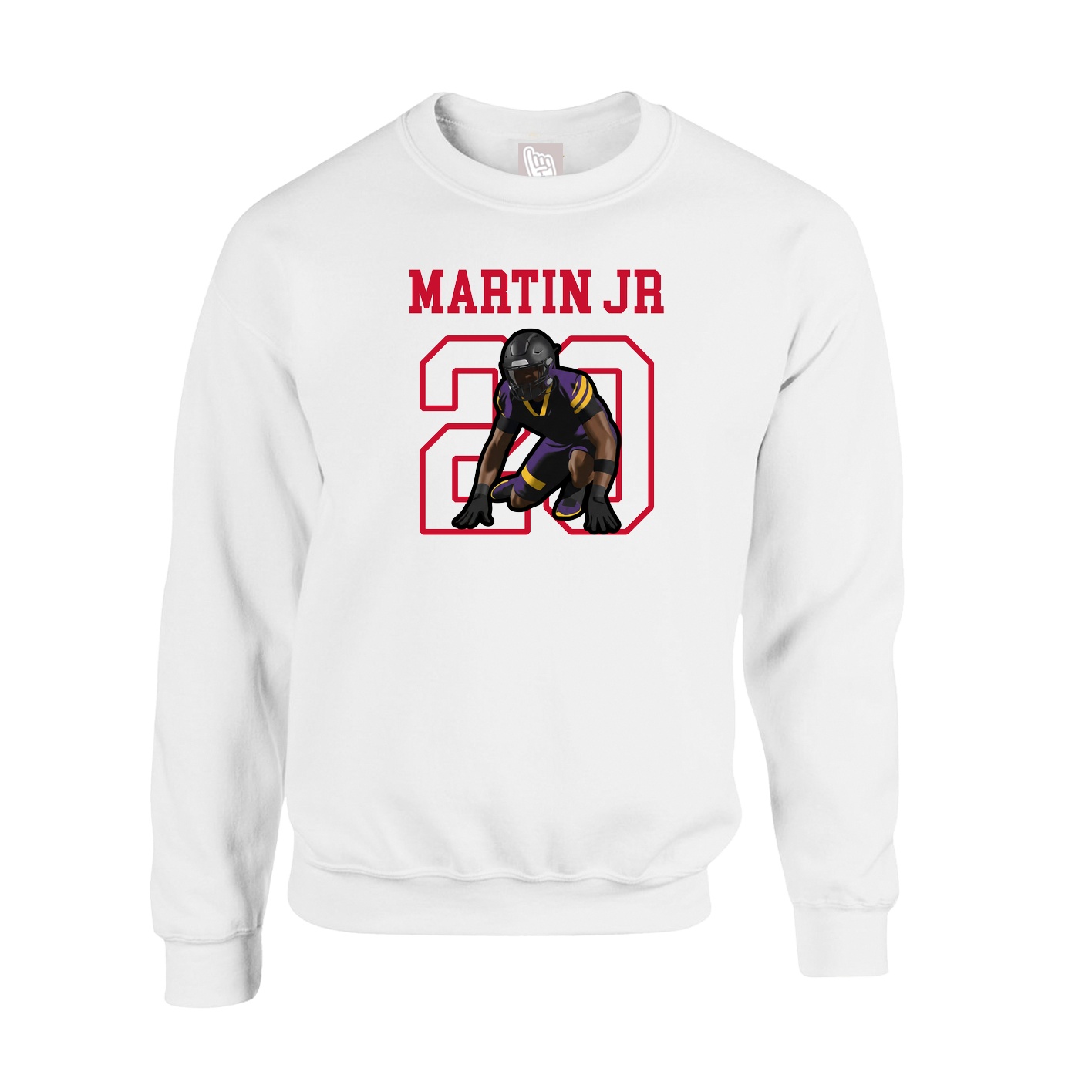 Fleece Crew — Shirsey in White