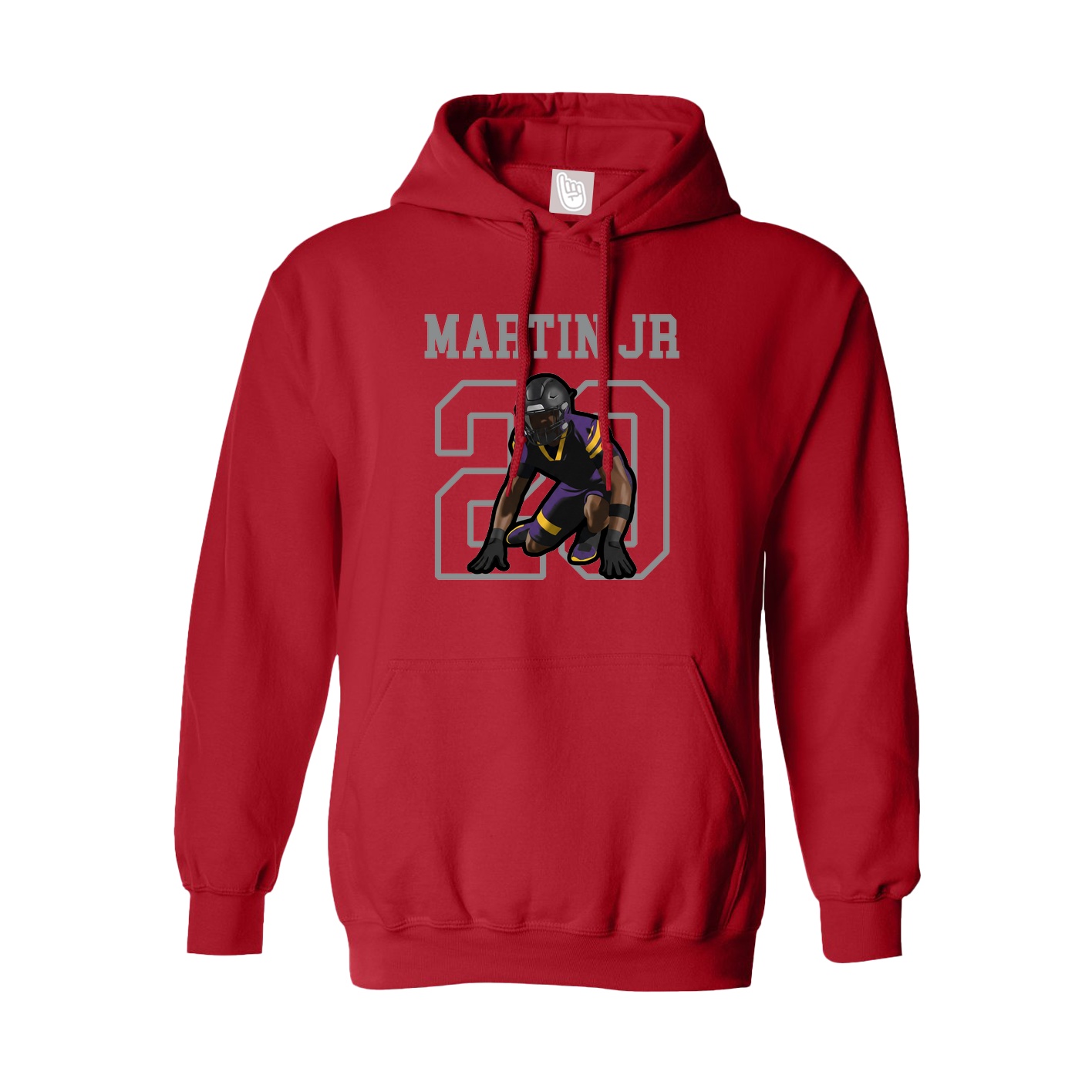 Youth Hoodie — Shirsey in Red
