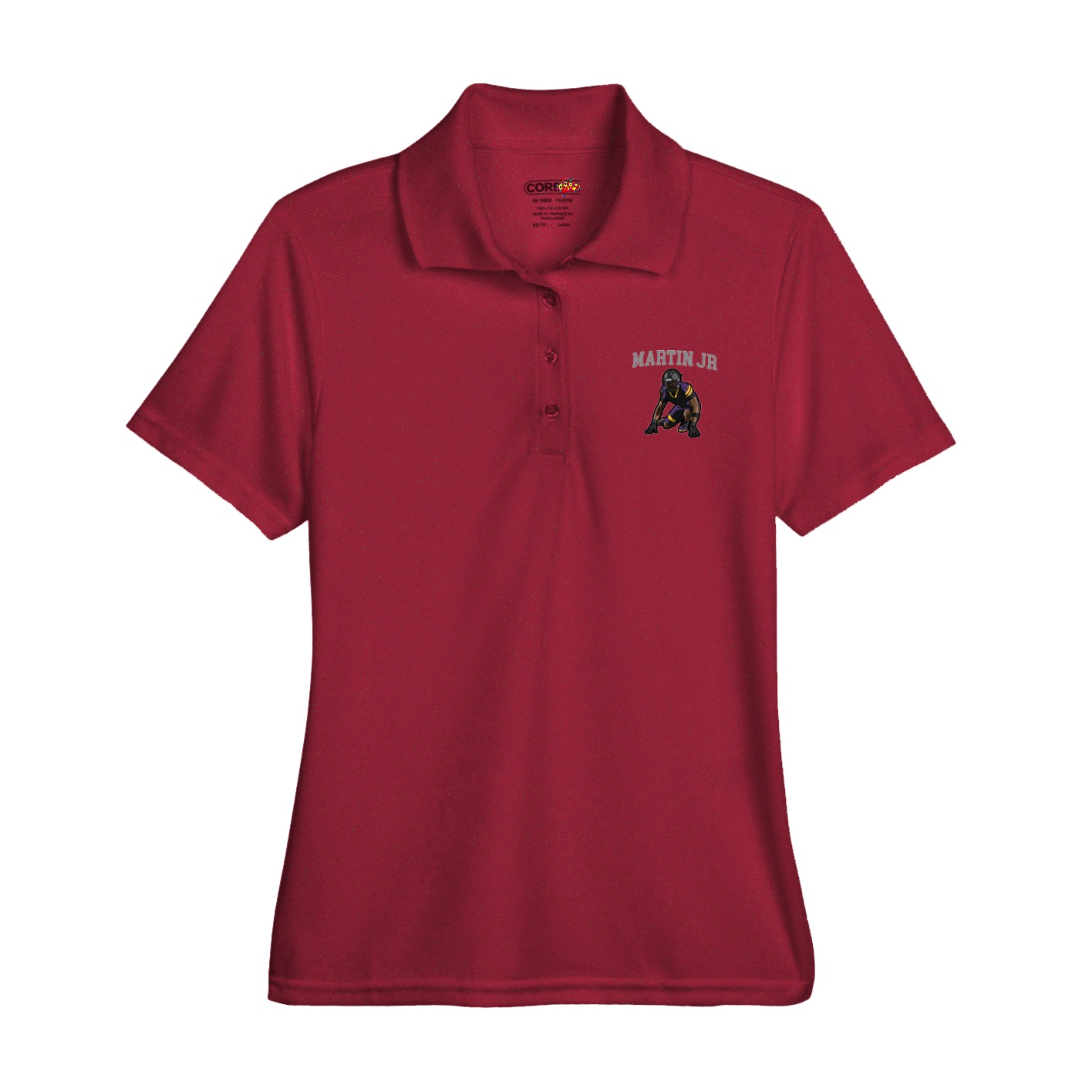 Womens Performance Polo — Shirsey in Red