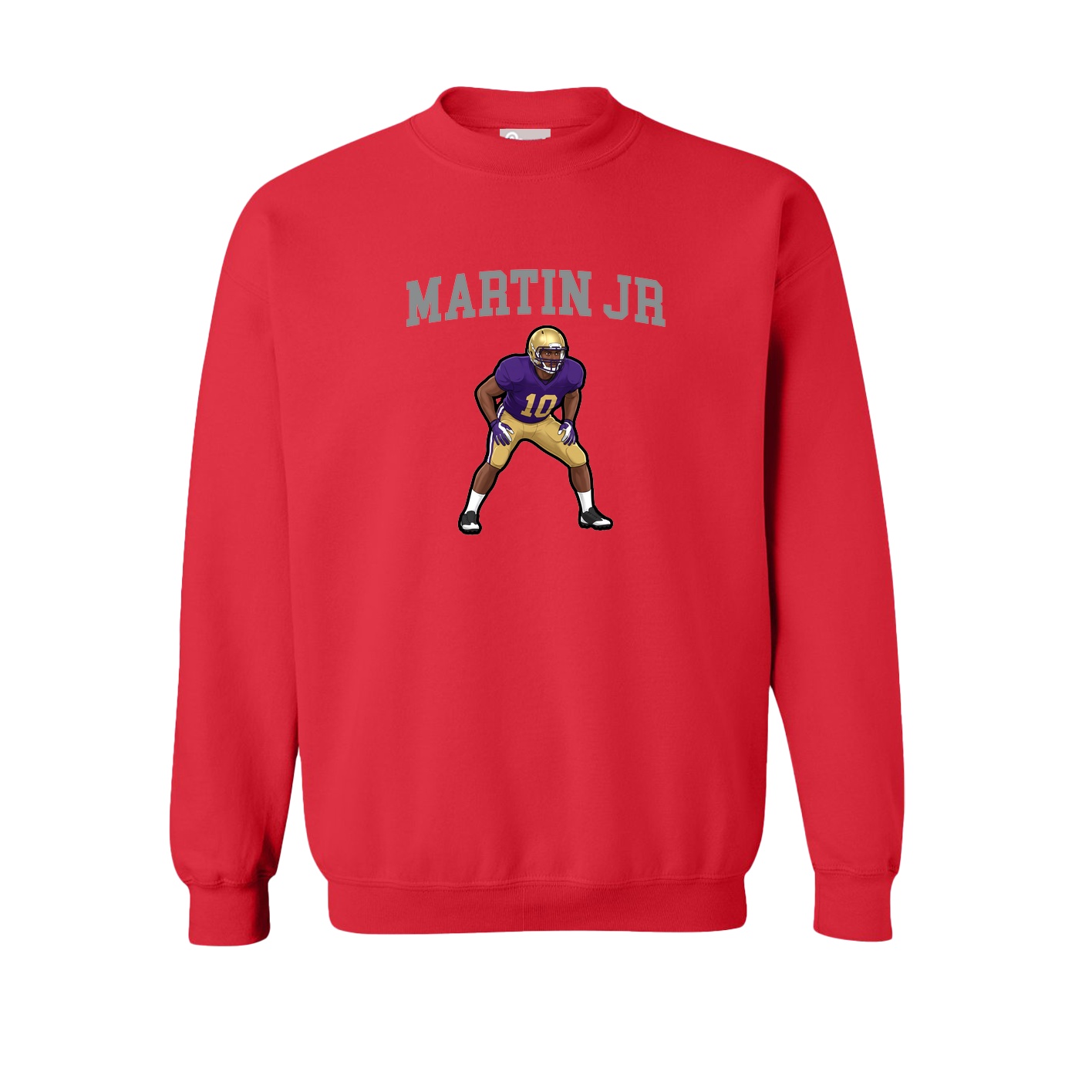 Fleece Crew — Shirsey in Red