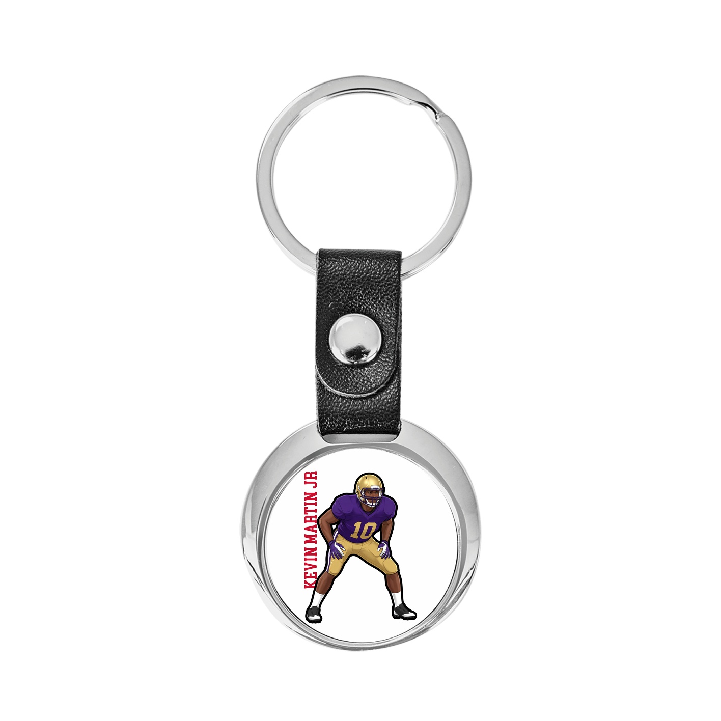Key Chain — Name Vertical in Classic