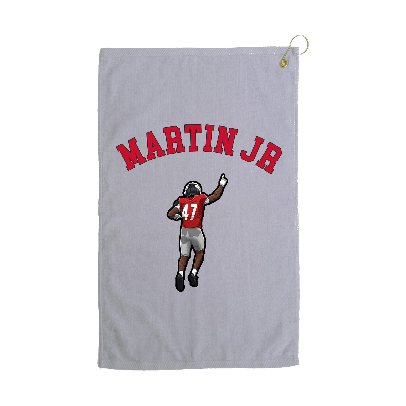 Golf Towel — Shirsey Arch in Grey