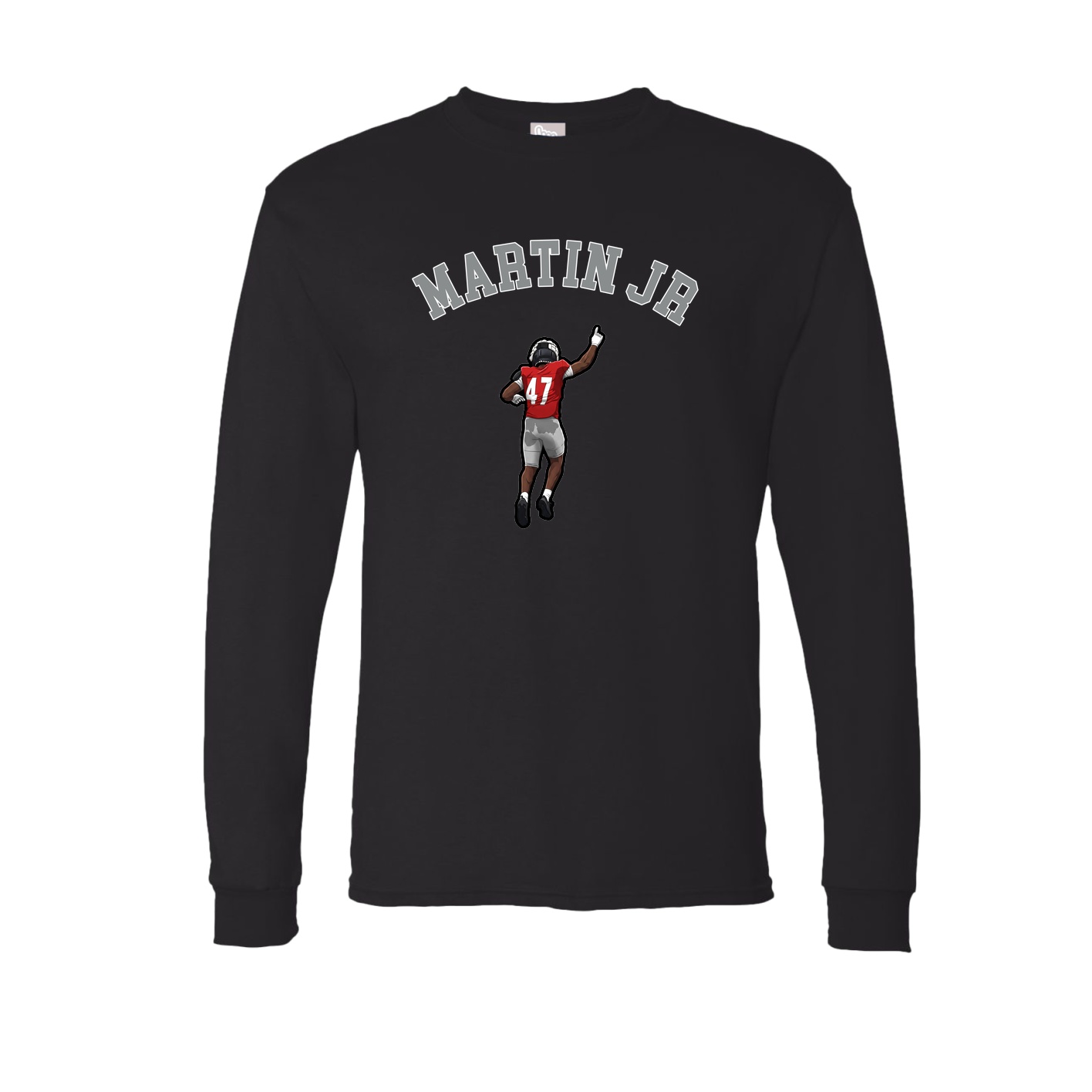 Long Sleeve Tee — Shirsey Arch in Black