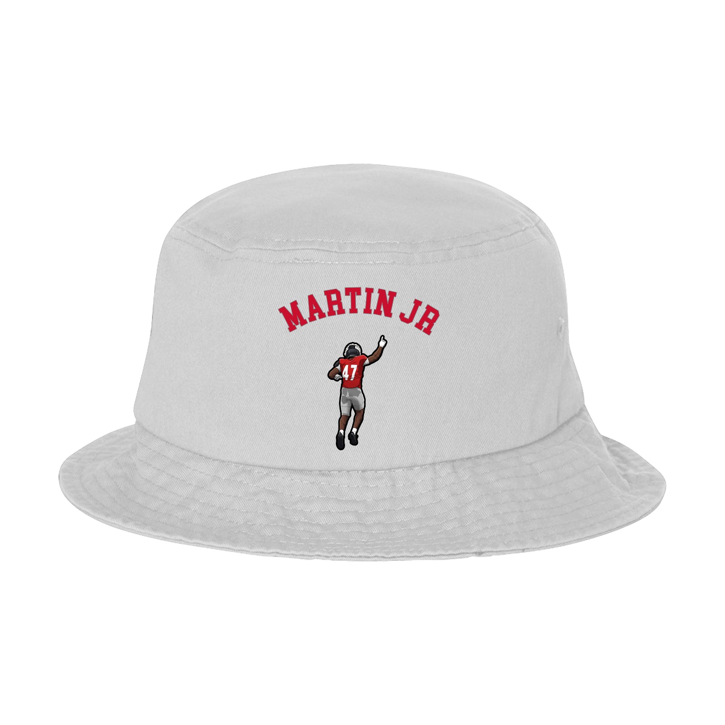 Bucket Cap — Shirsey Arch in White