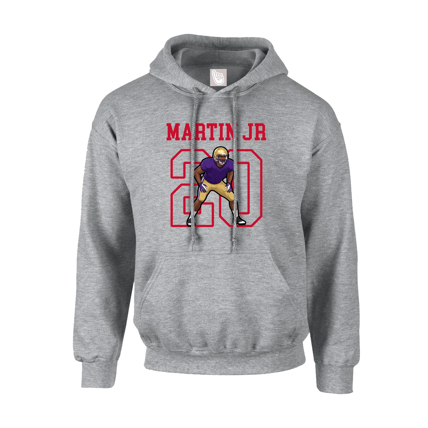 Hoodie — Shirsey in Grey