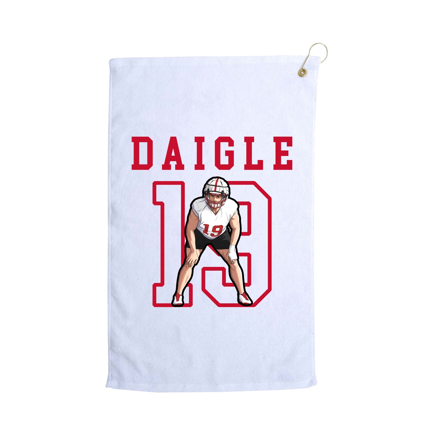 Golf Towel — Shirsey in White