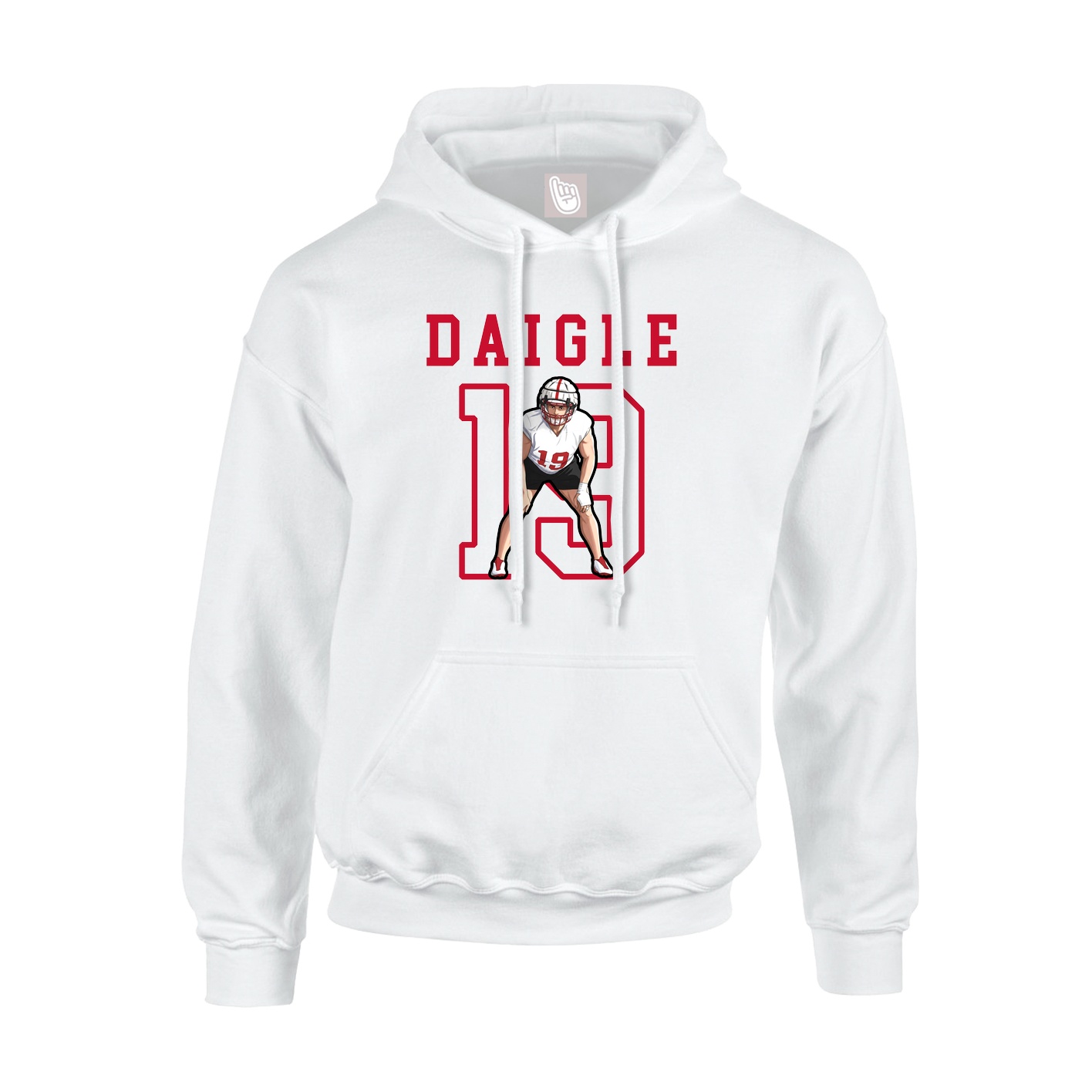 Youth Hoodie — Shirsey in White