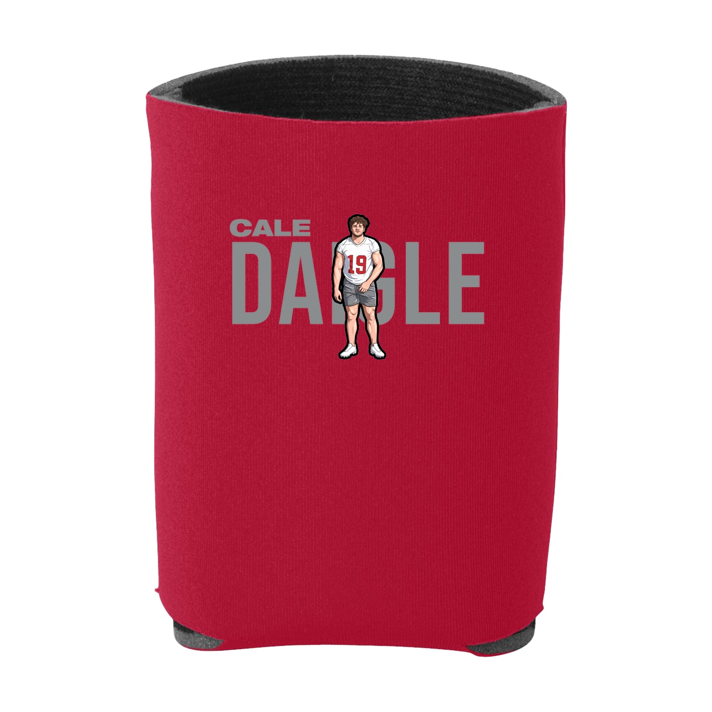 Can Holder — Player Name in Red