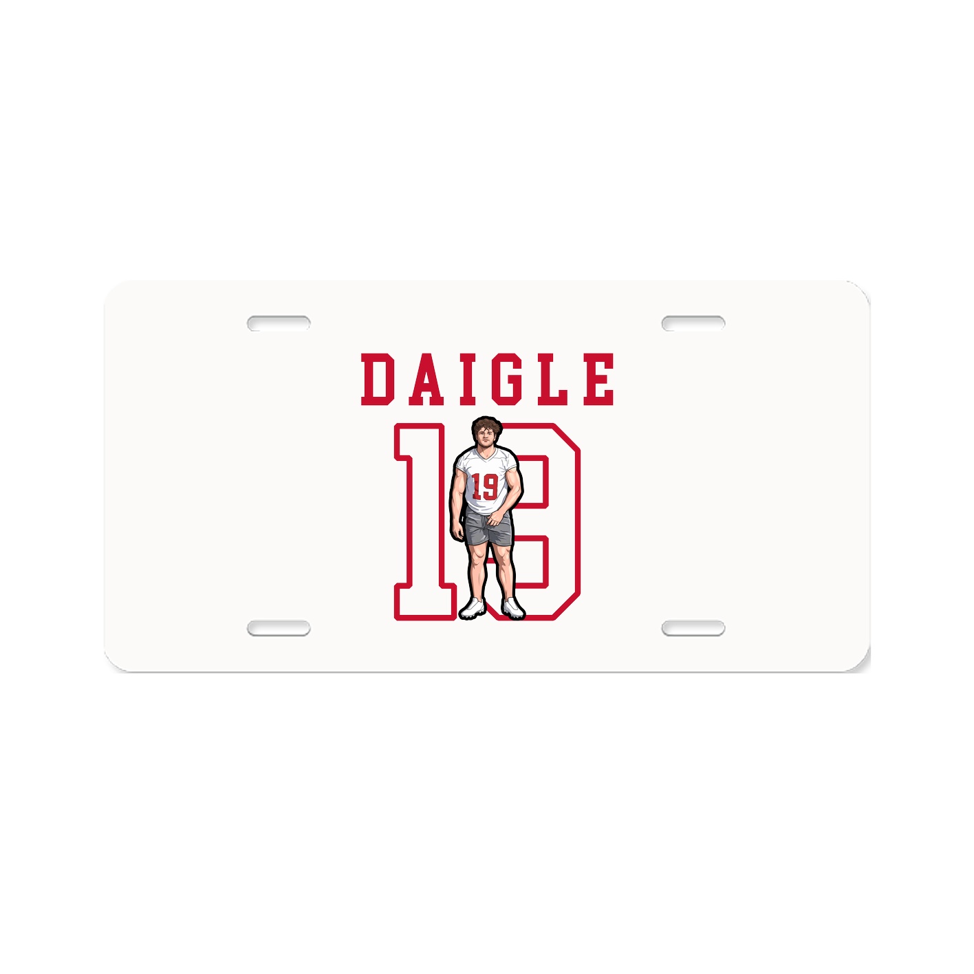 Aluminum License Plate