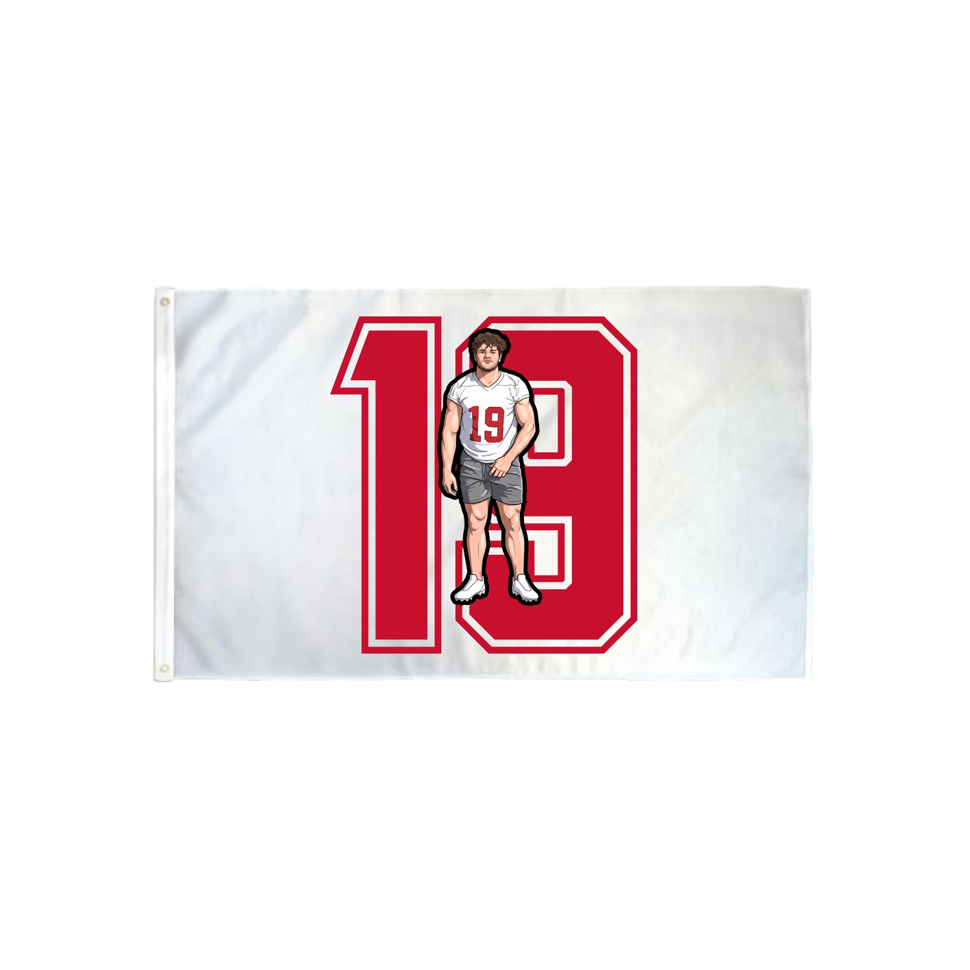 3x5 Flag — Number in Classic