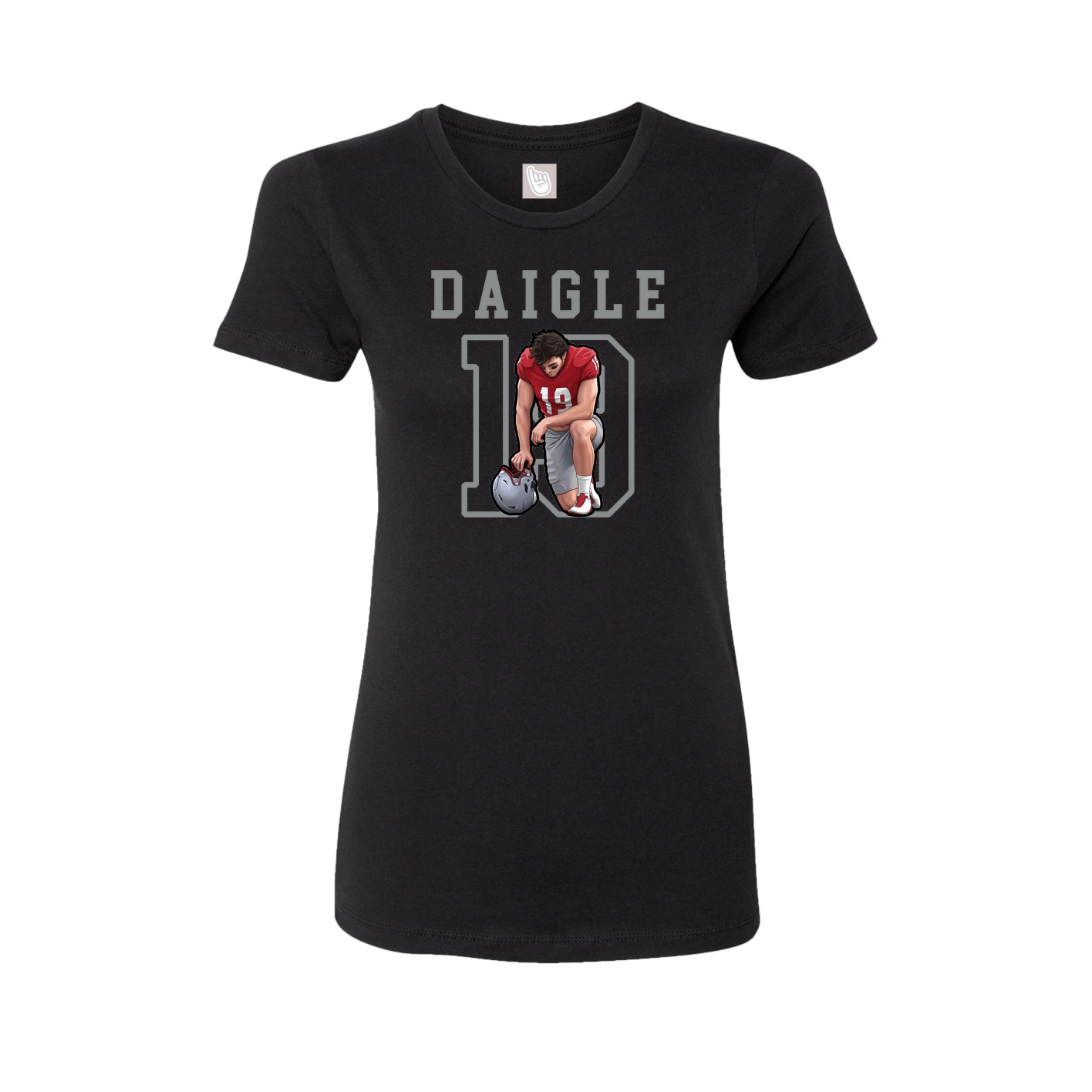 Fitted Women's Tee — Shirsey in Black